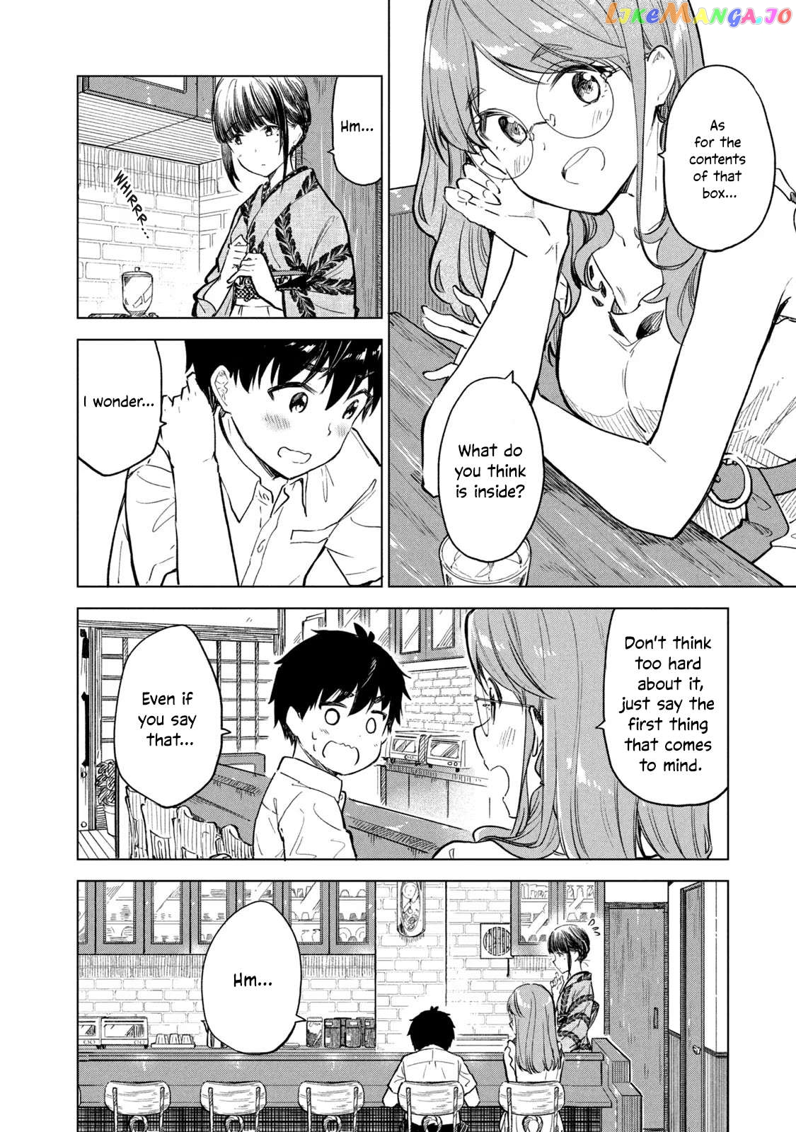 Coffee wo Shizuka ni Chapter 15 - page 10