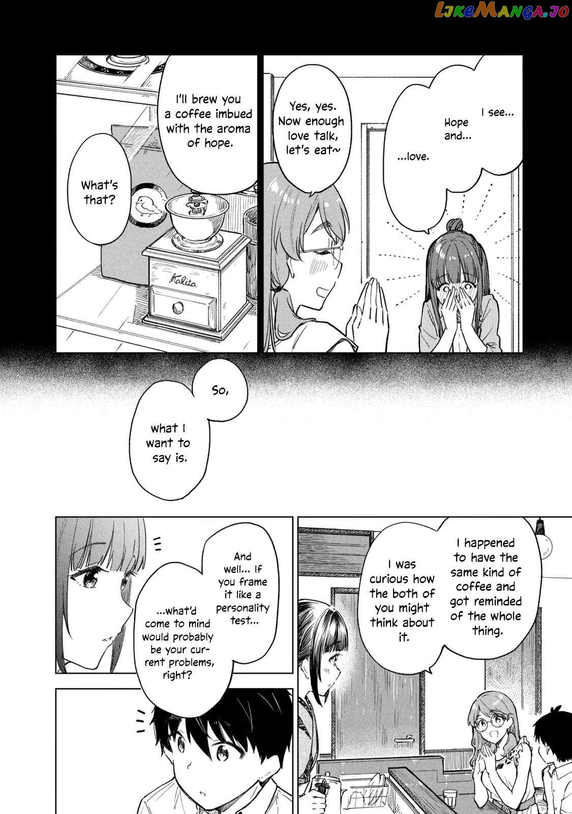 Coffee wo Shizuka ni Chapter 15 - page 16