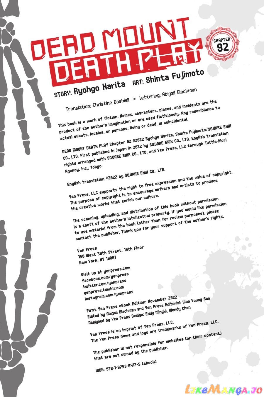 Dead Mount Death Play chapter 92 - page 26