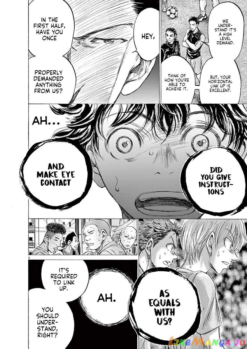Ao Ashi chapter 160 - page 9