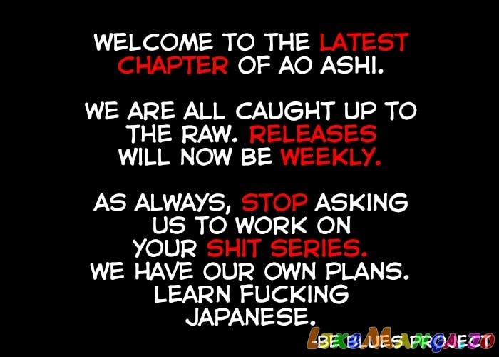 Ao Ashi chapter 233 - page 1