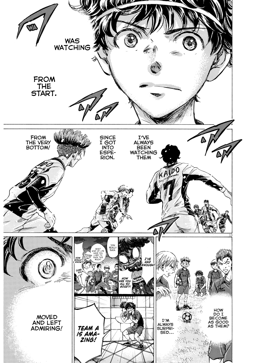 Ao Ashi chapter 265 - page 13