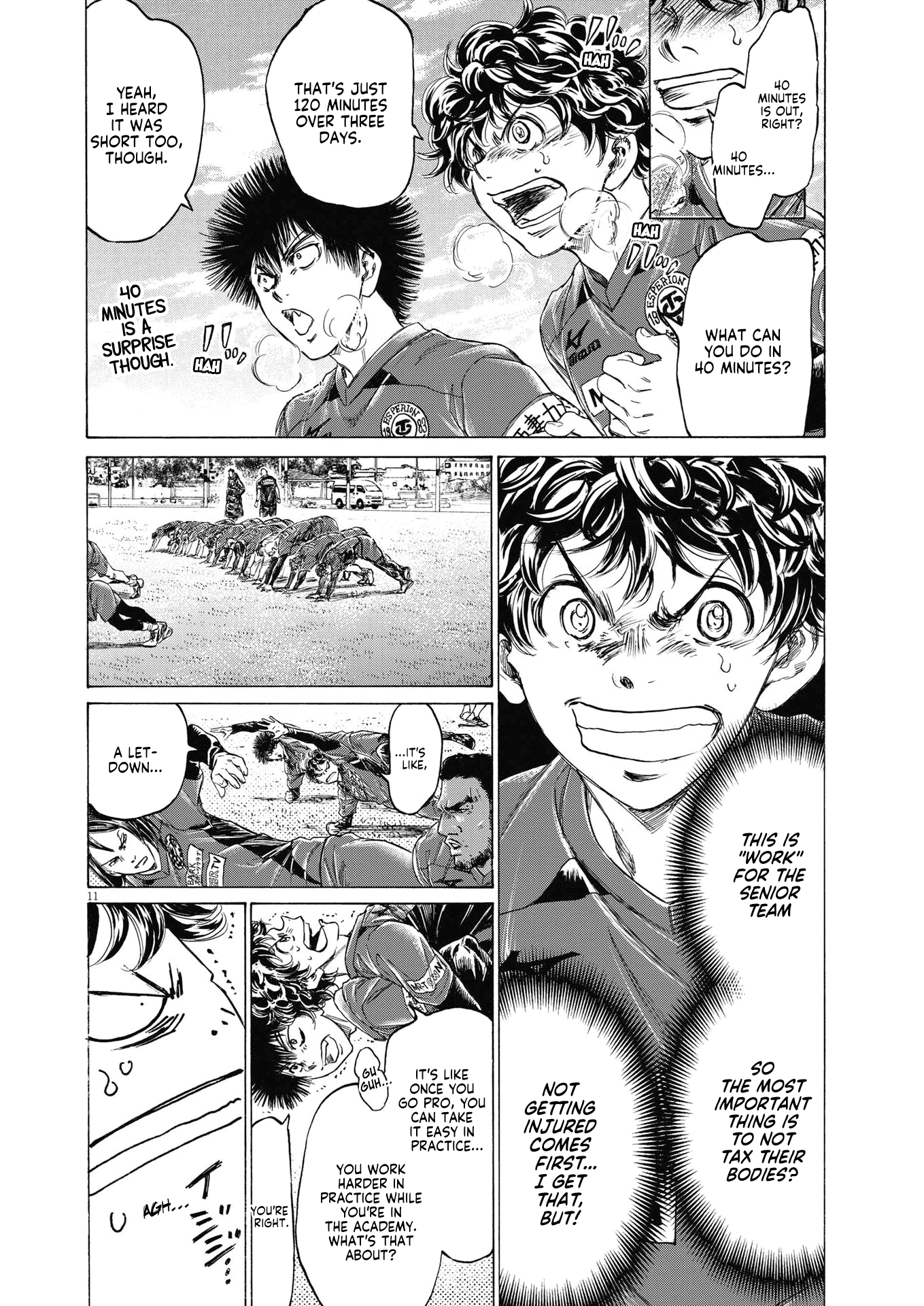 Ao Ashi chapter 285 - page 14