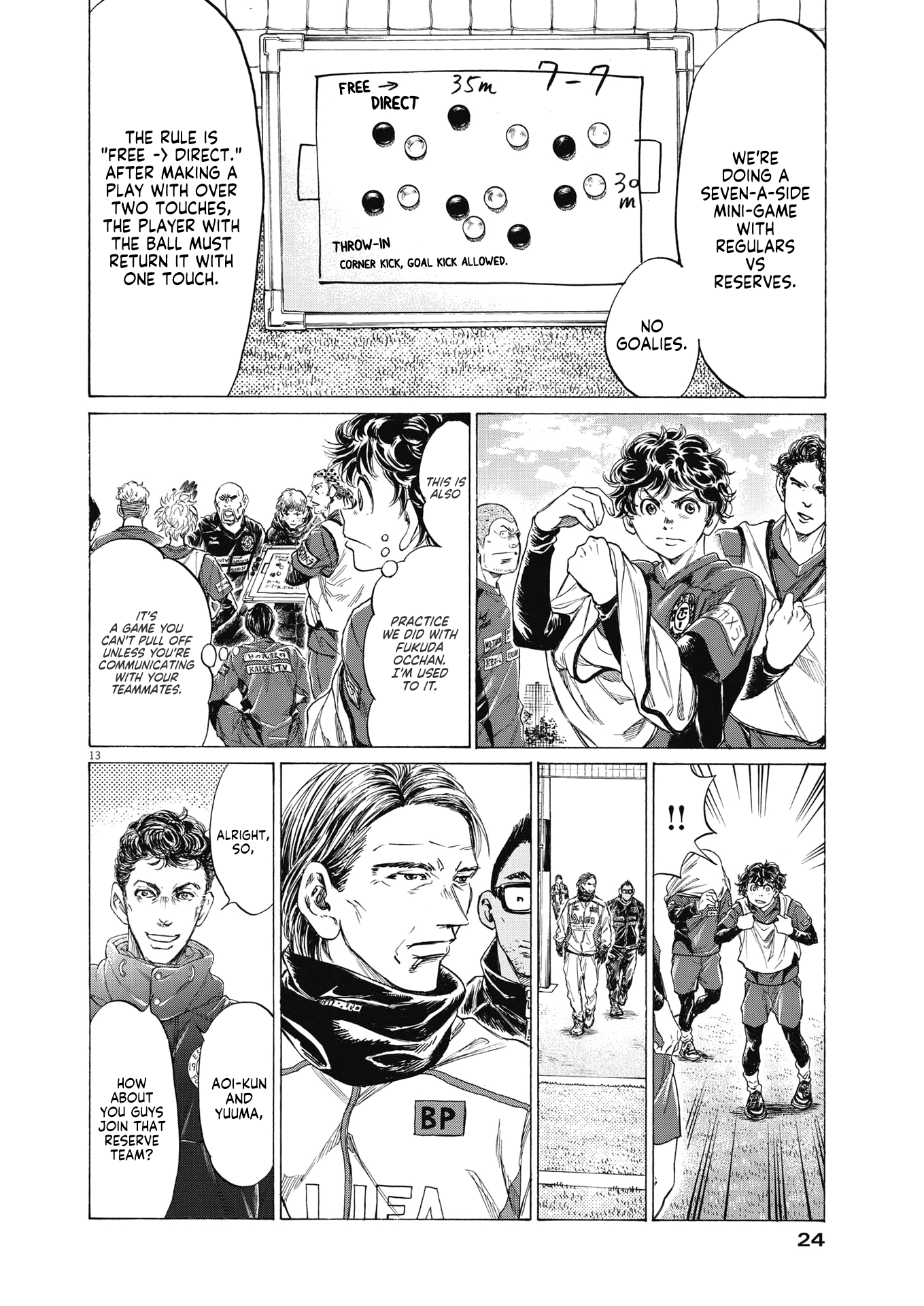 Ao Ashi chapter 285 - page 16