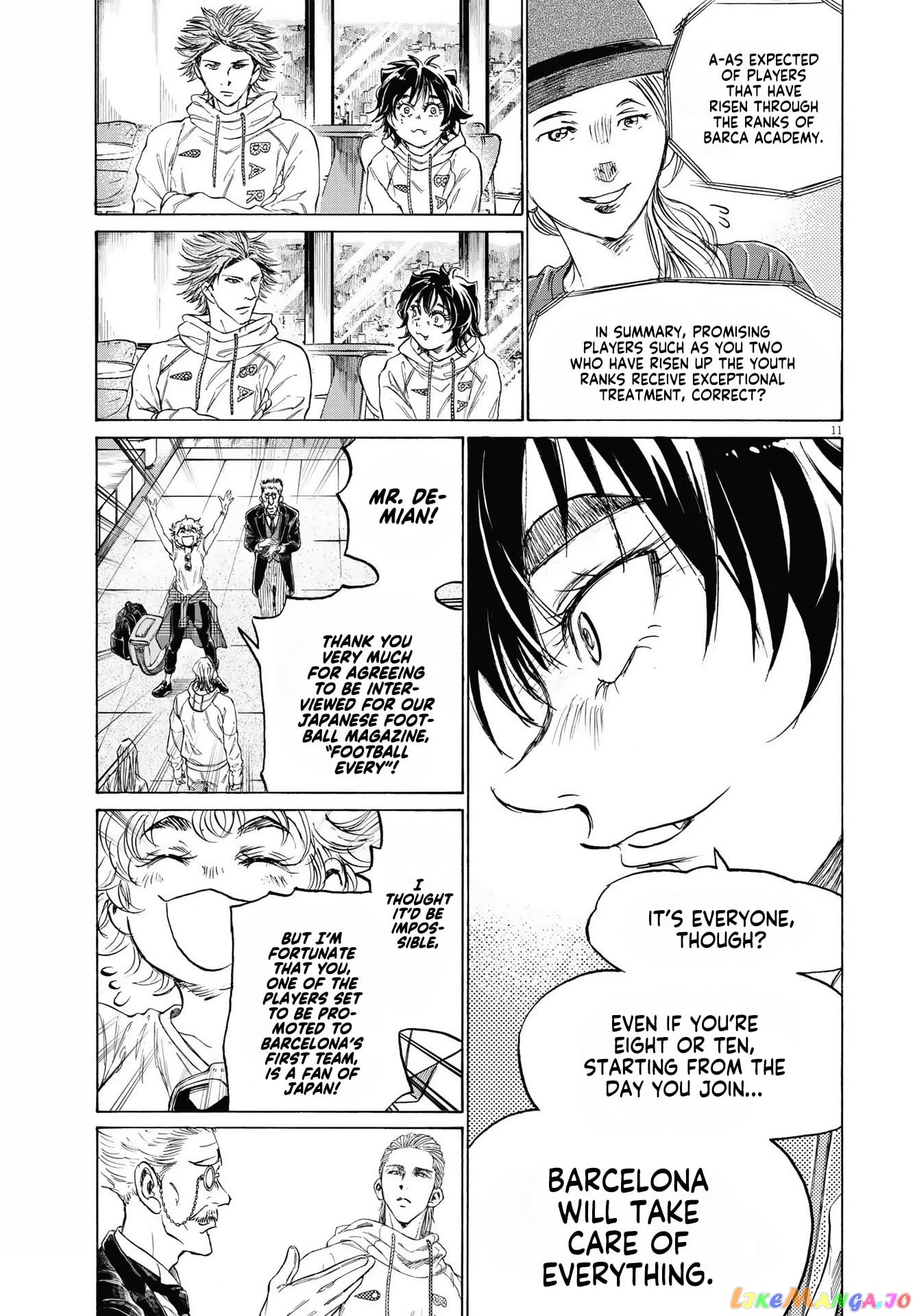 Ao Ashi chapter 340 - page 12