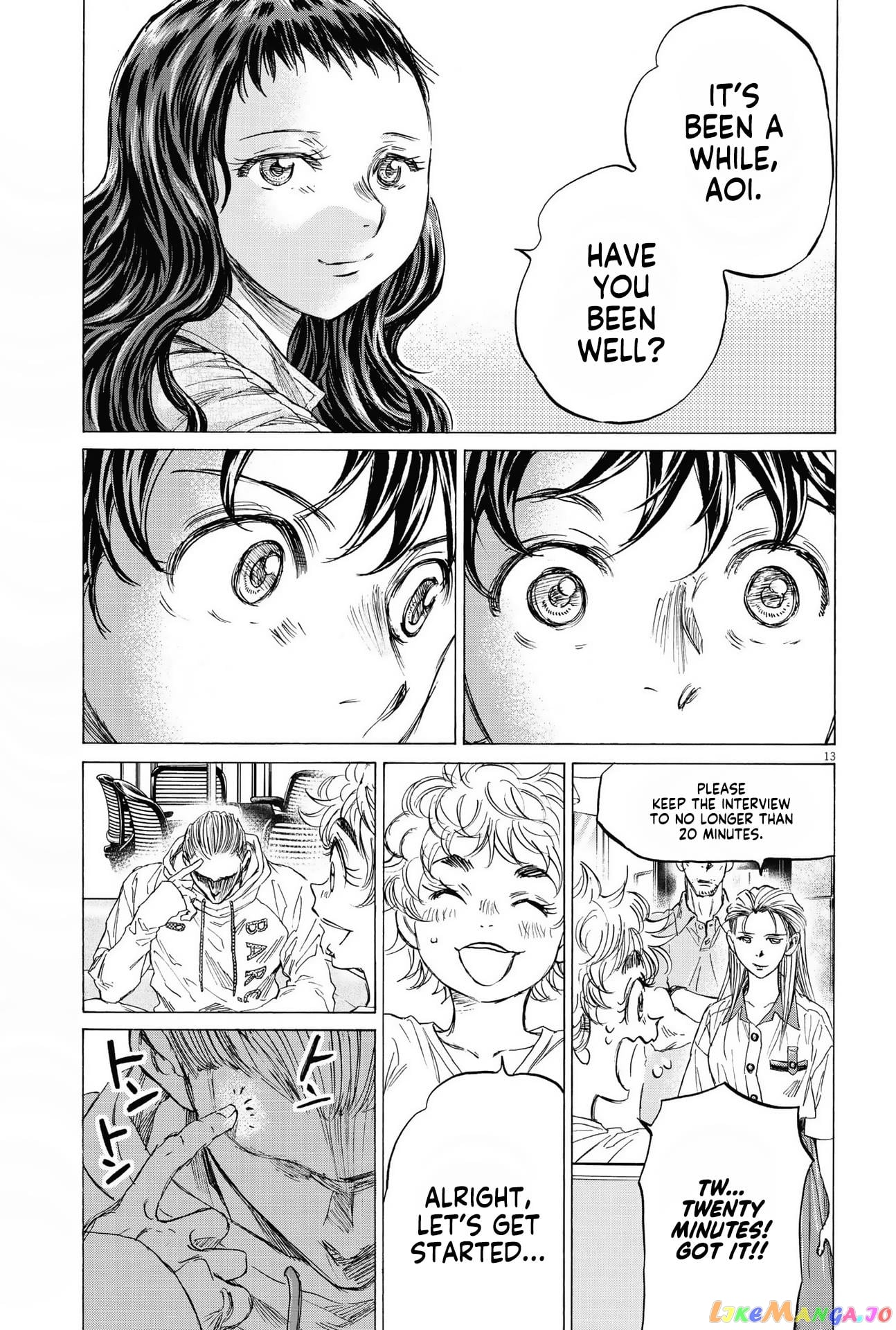 Ao Ashi chapter 340 - page 14
