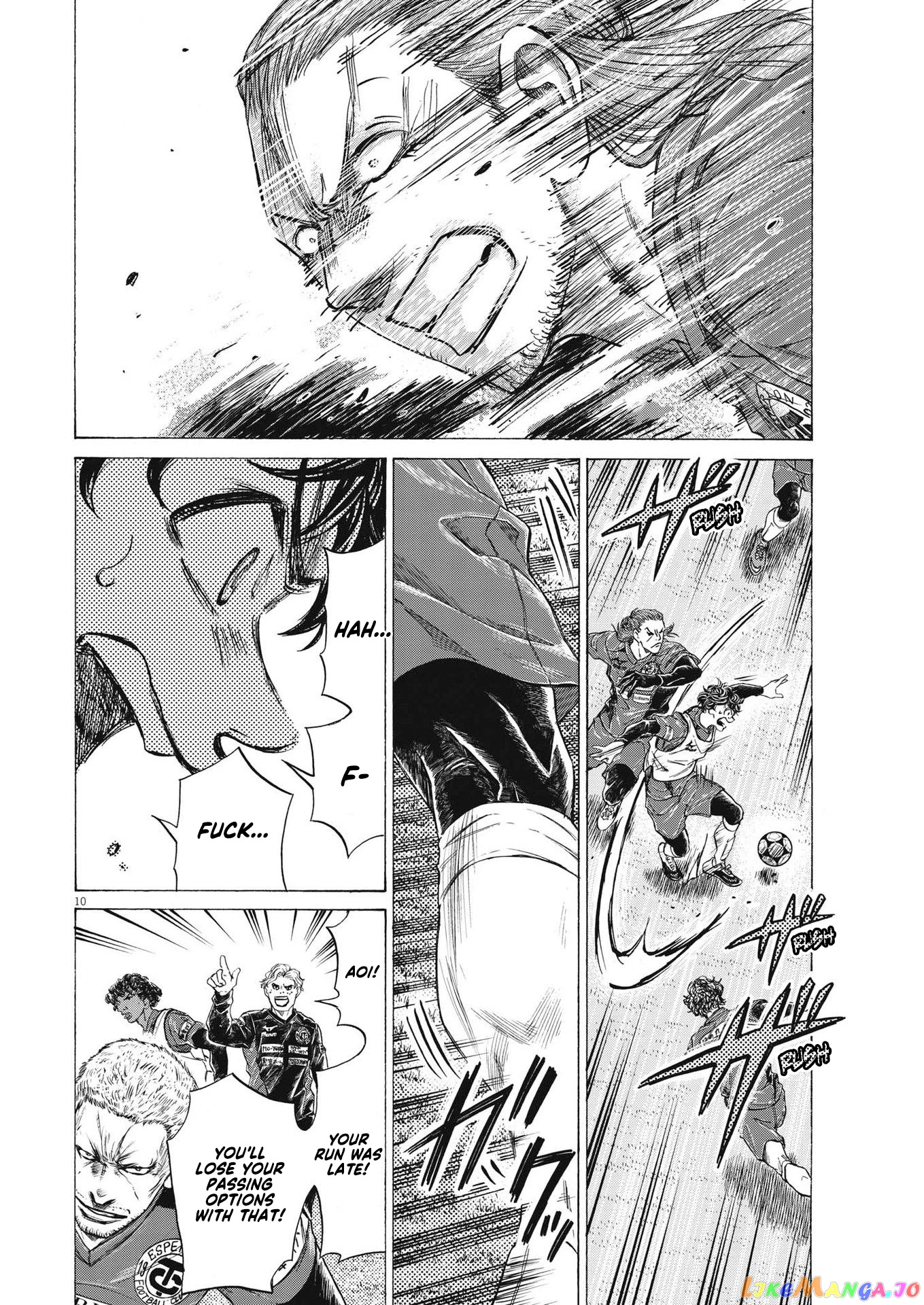 Ao Ashi chapter 286 - page 11