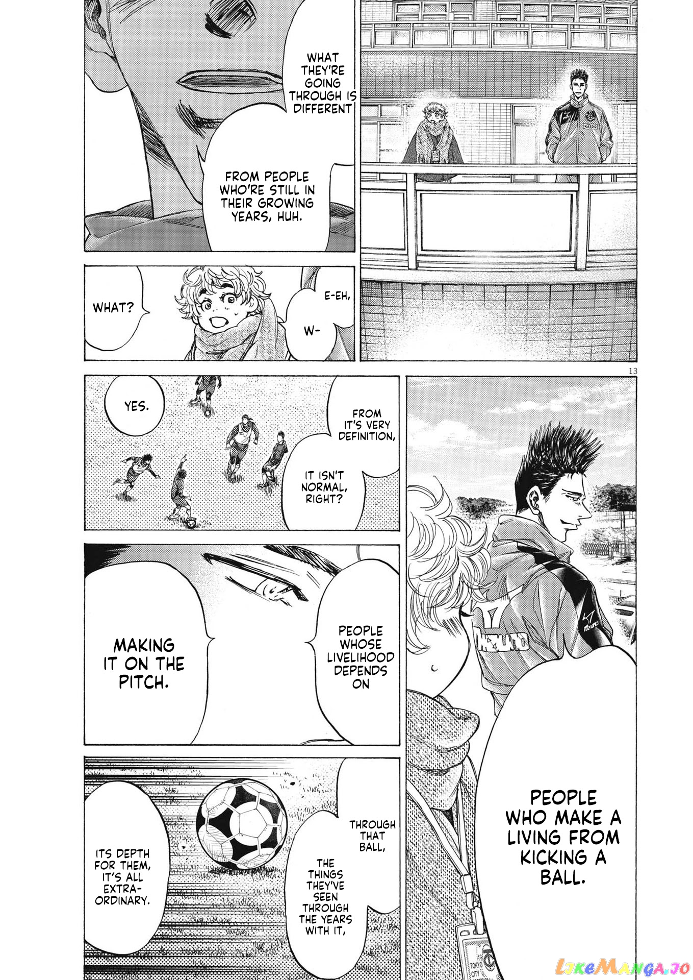 Ao Ashi chapter 286 - page 14