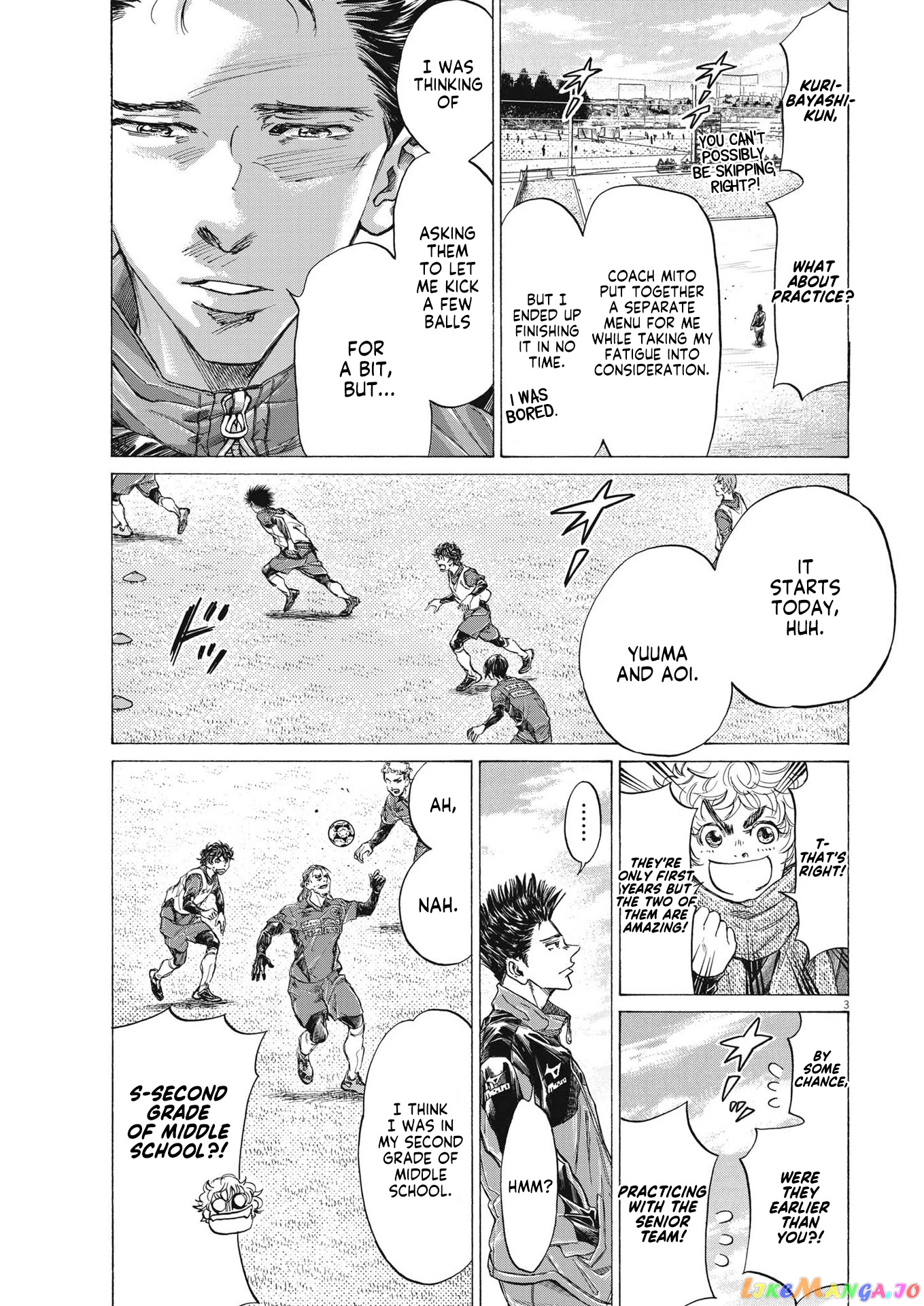 Ao Ashi chapter 286 - page 4