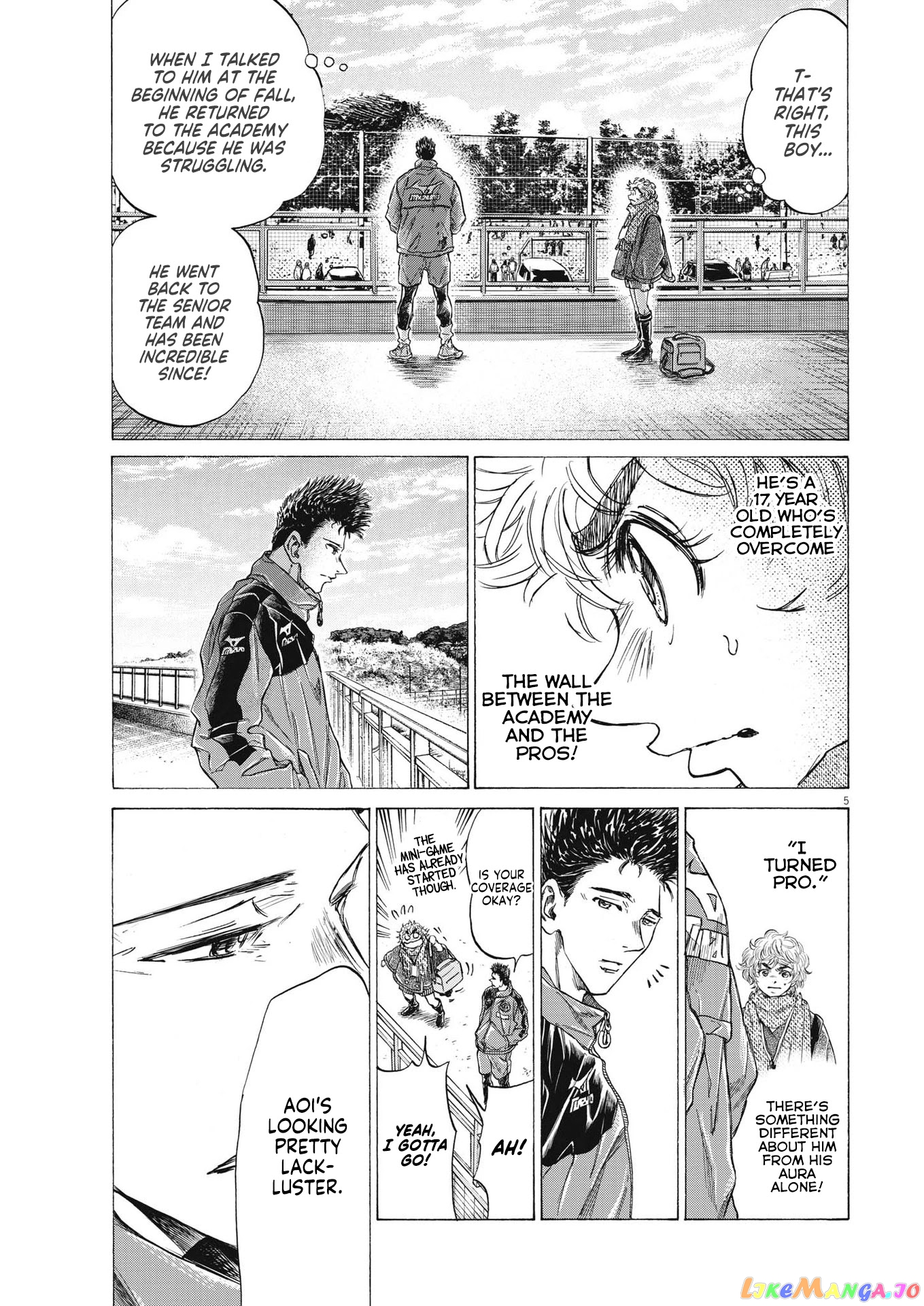 Ao Ashi chapter 286 - page 6