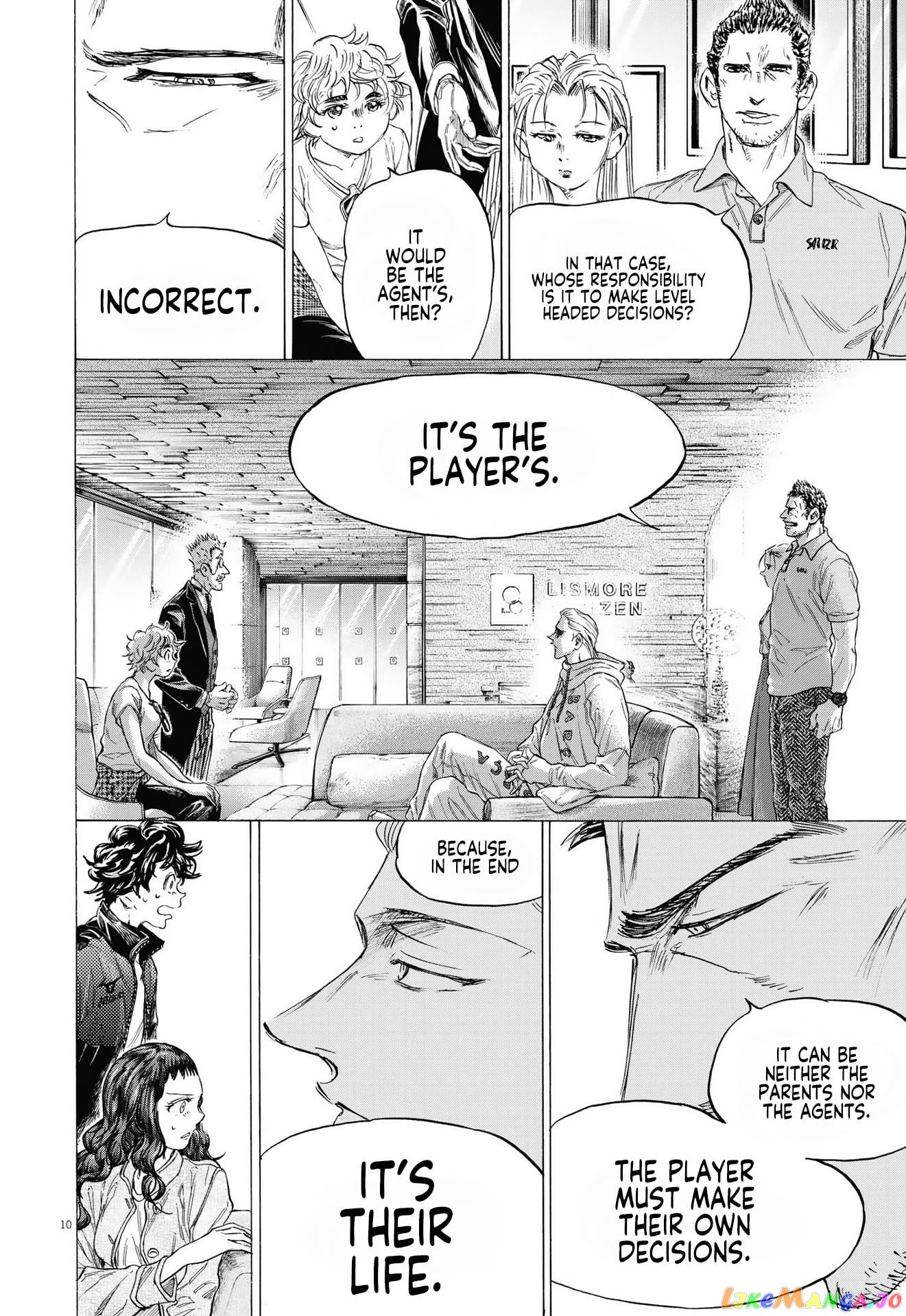 Ao Ashi chapter 341 - page 11