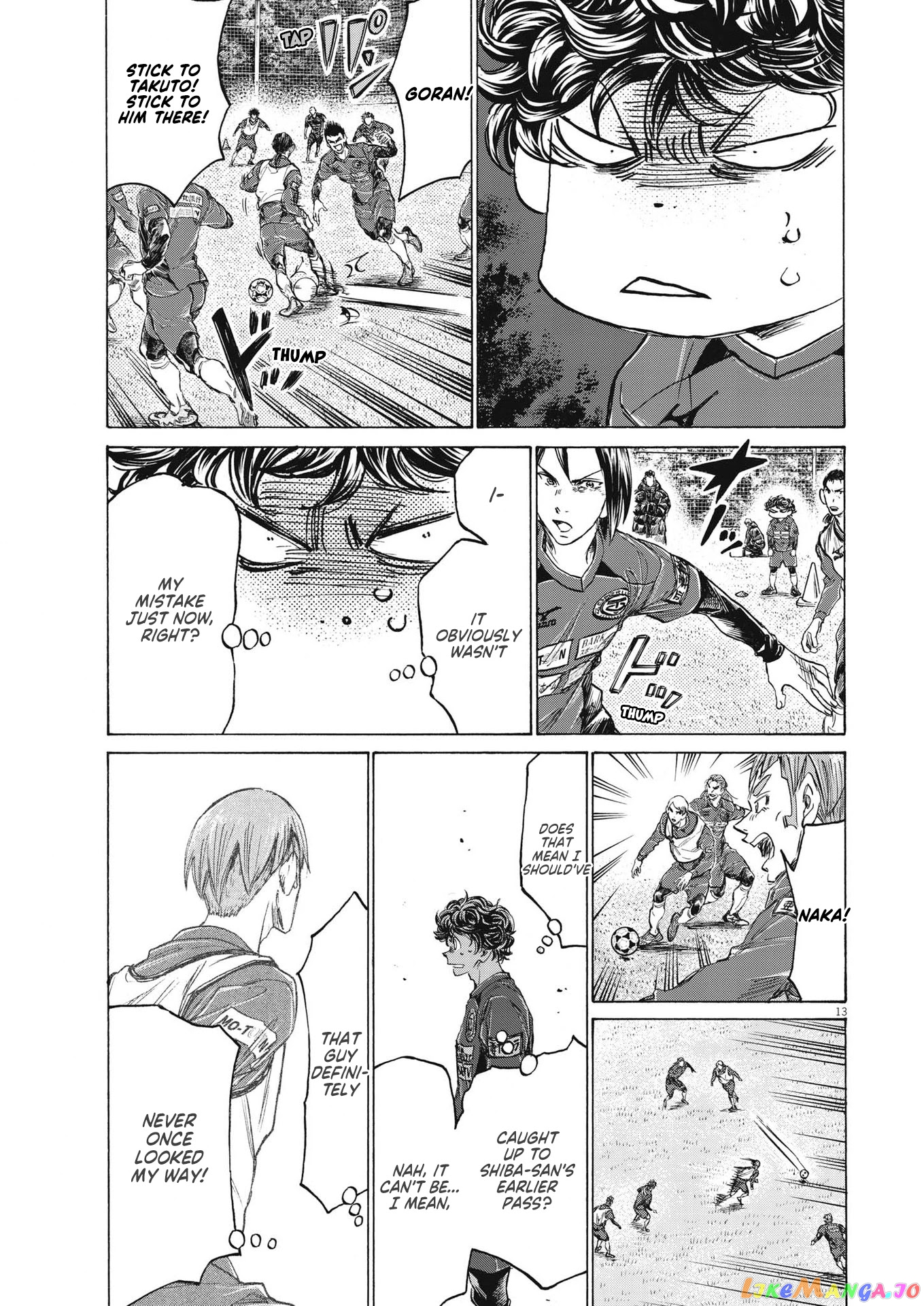 Ao Ashi chapter 287 - page 14