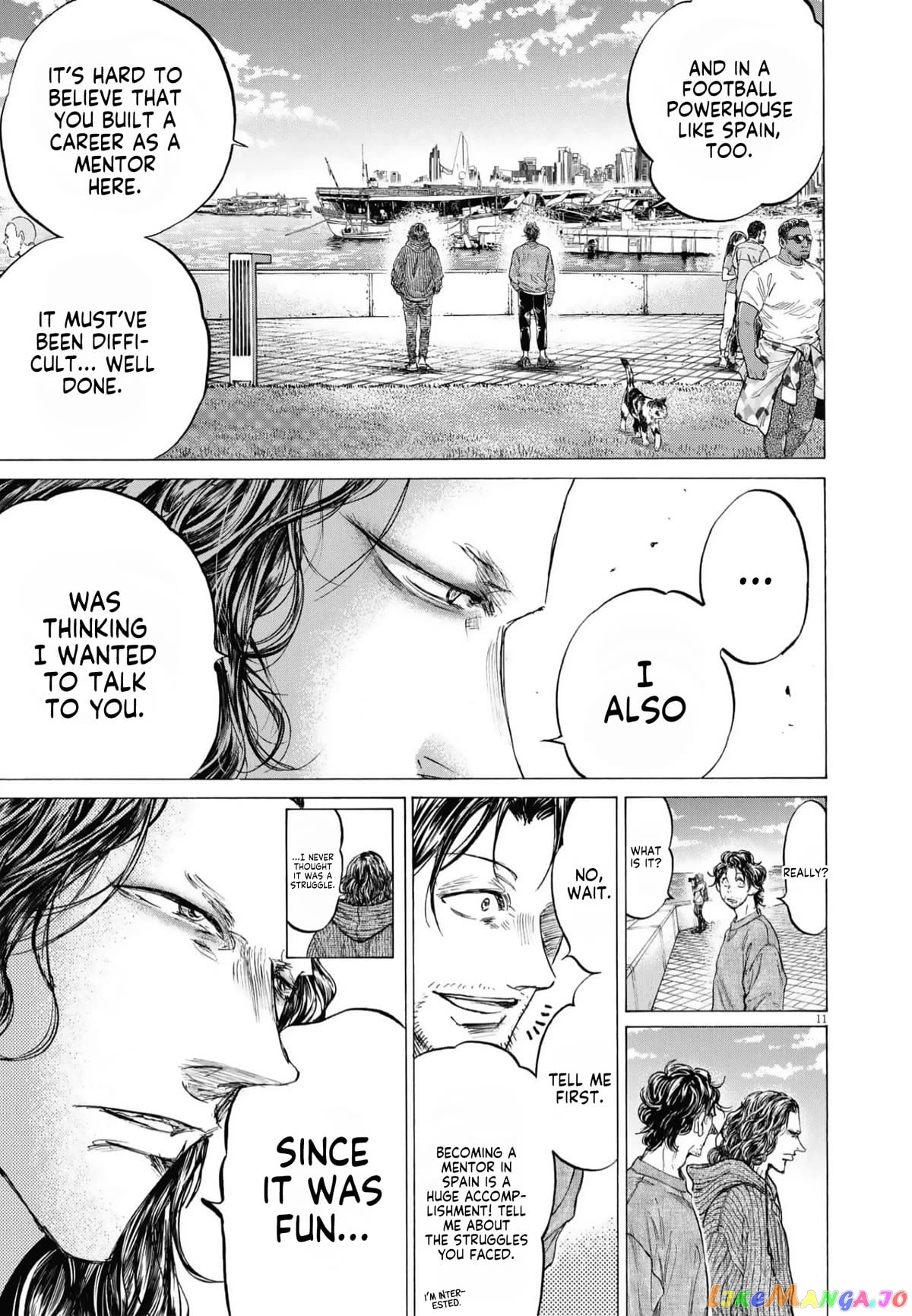 Ao Ashi chapter 342 - page 12