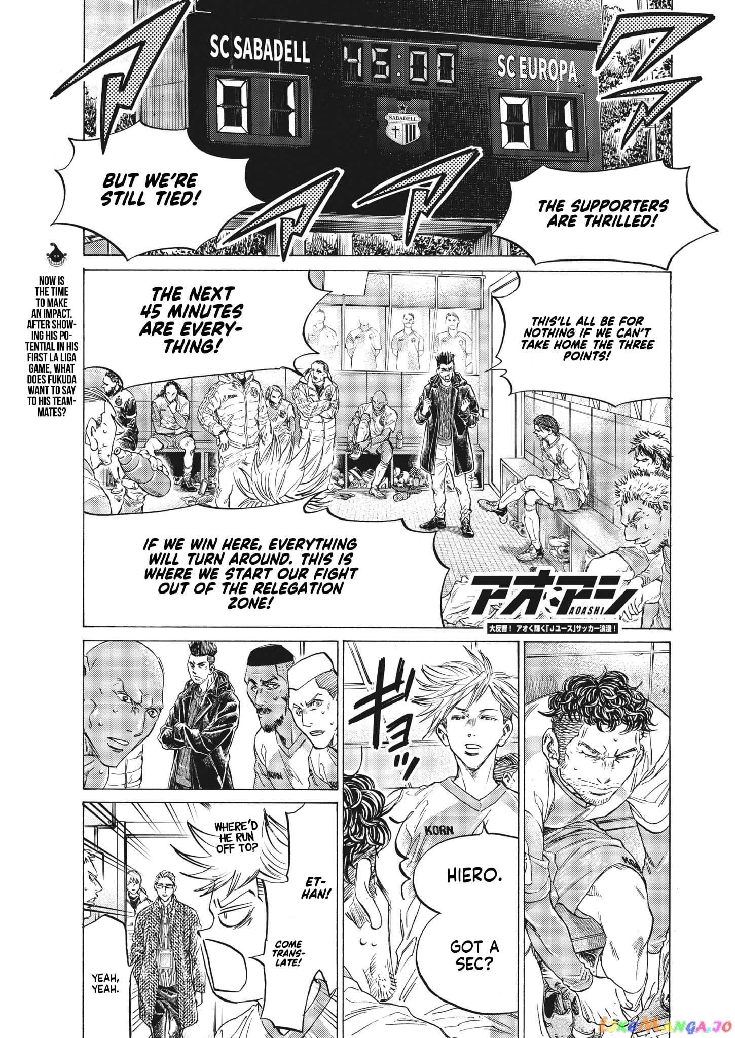 Ao Ashi chapter 324 - page 2