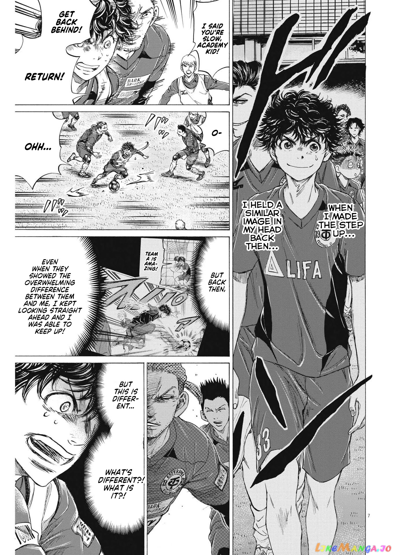 Ao Ashi chapter 288 - page 10