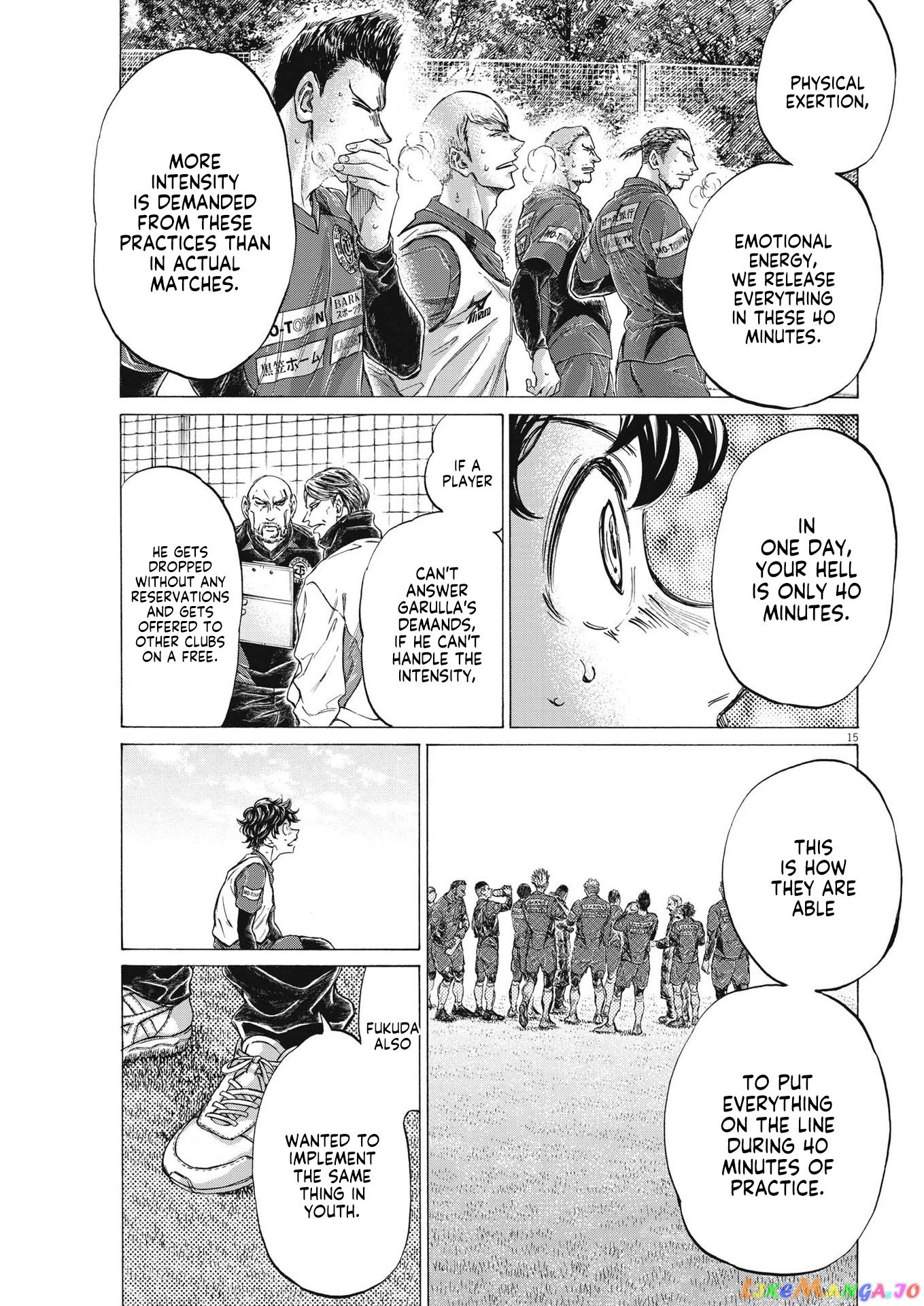 Ao Ashi chapter 288 - page 18