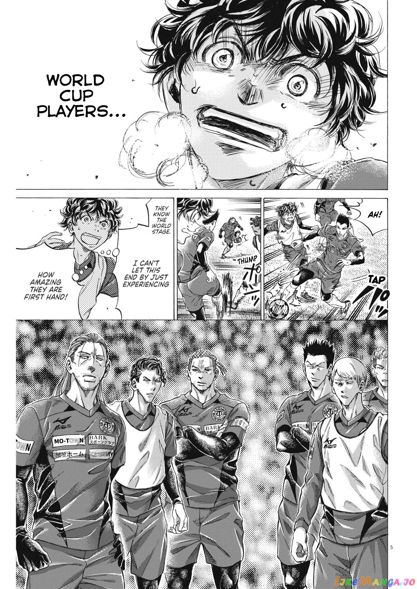 Ao Ashi chapter 288 - page 8