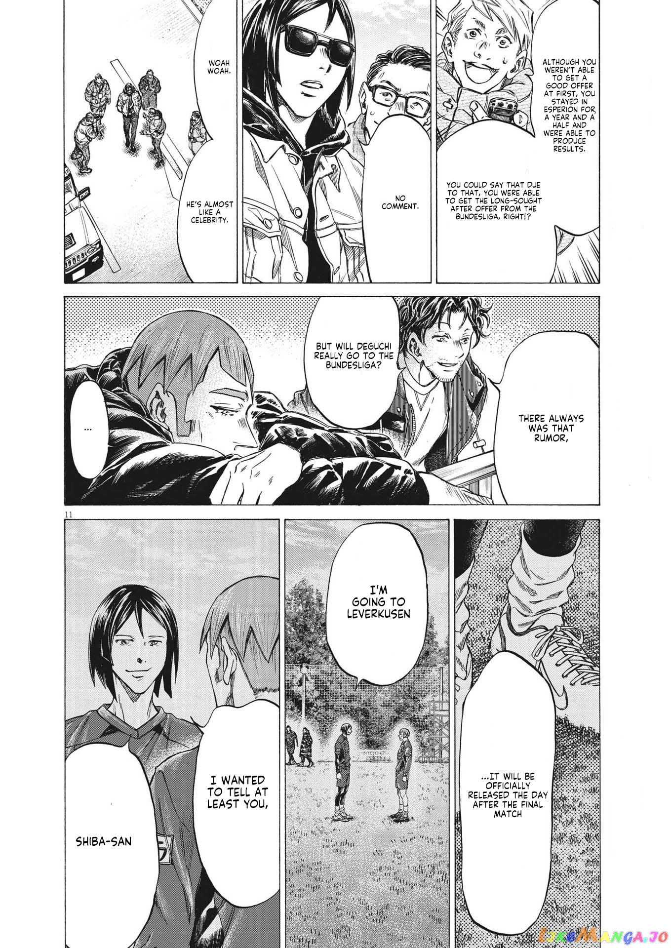 Ao Ashi chapter 289 - page 10