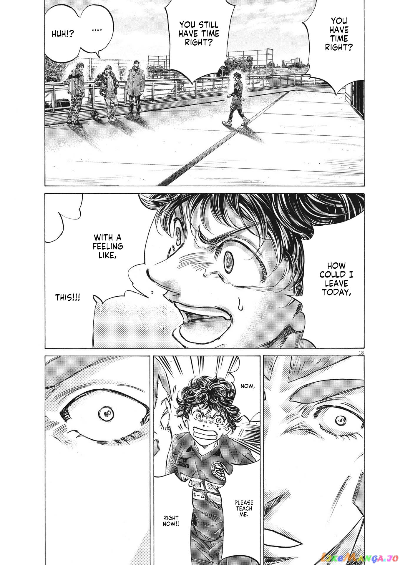 Ao Ashi chapter 289 - page 17