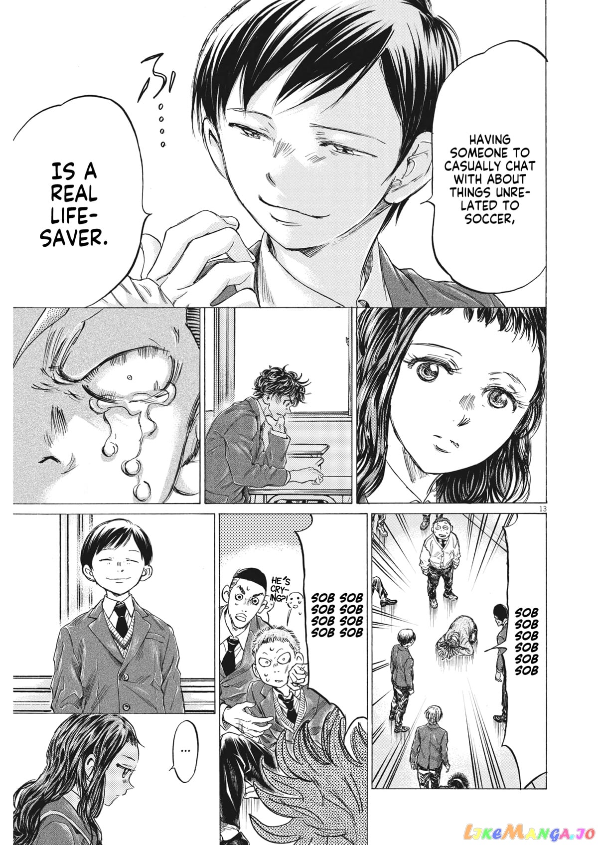 Ao Ashi chapter 314 - page 14