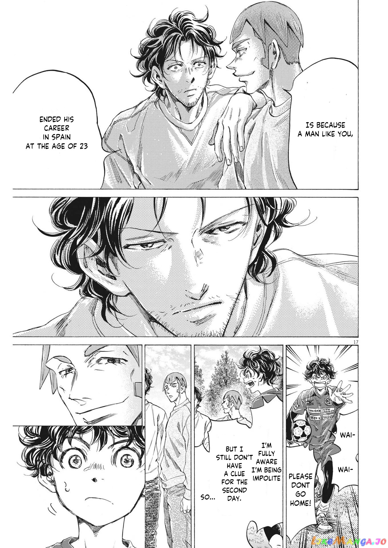 Ao Ashi chapter 290 - page 18