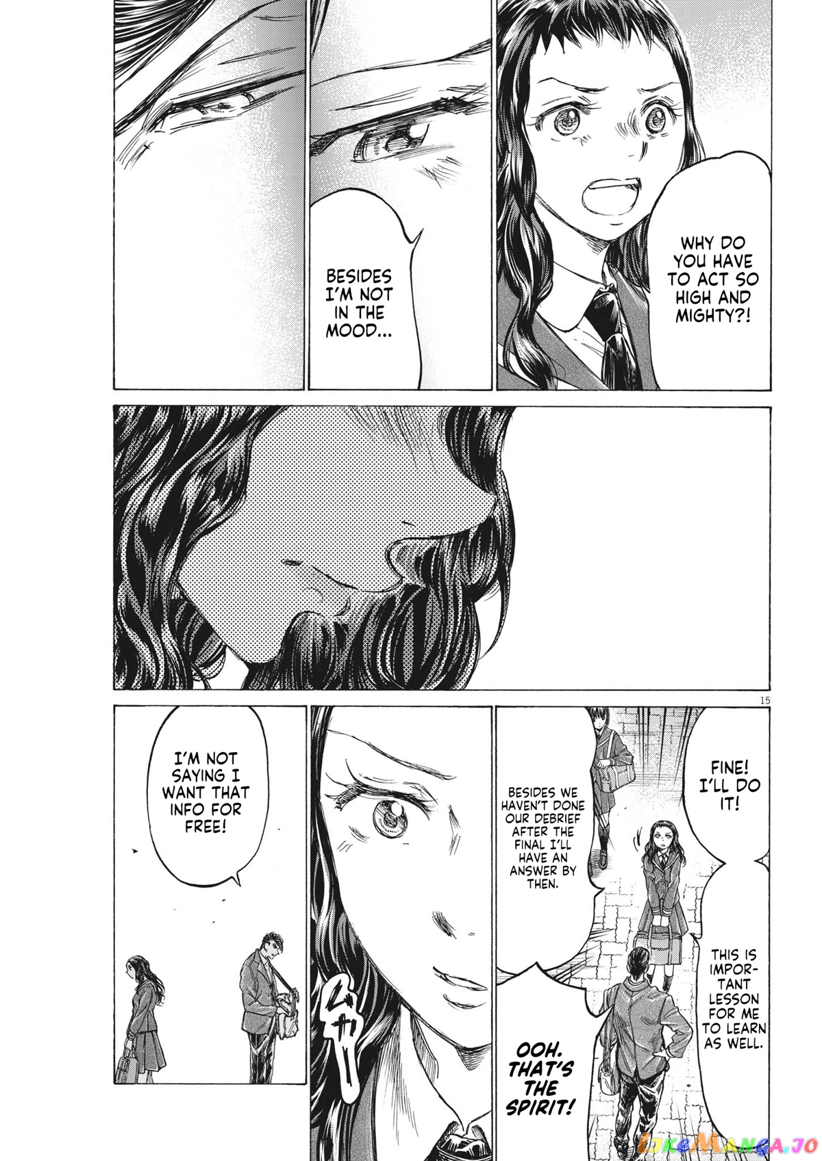 Ao Ashi chapter 315 - page 15