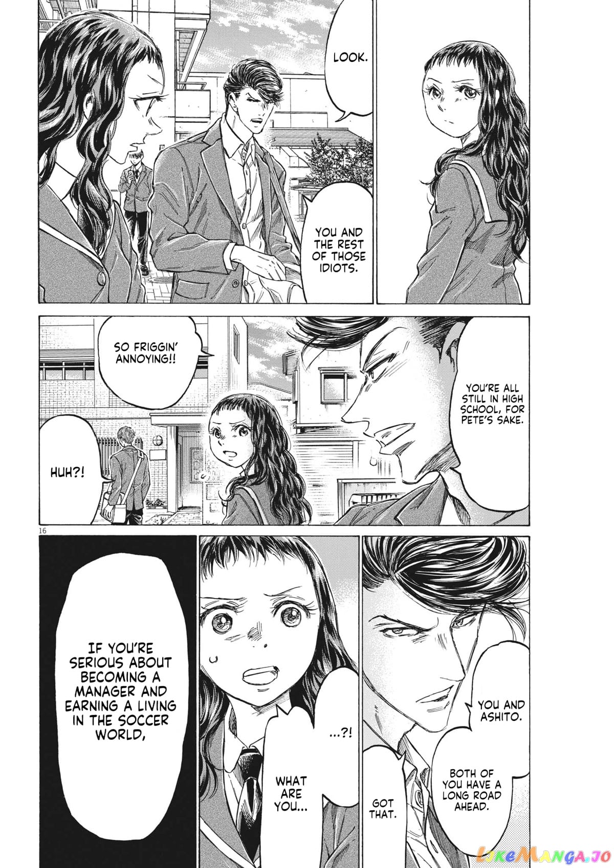 Ao Ashi chapter 315 - page 16
