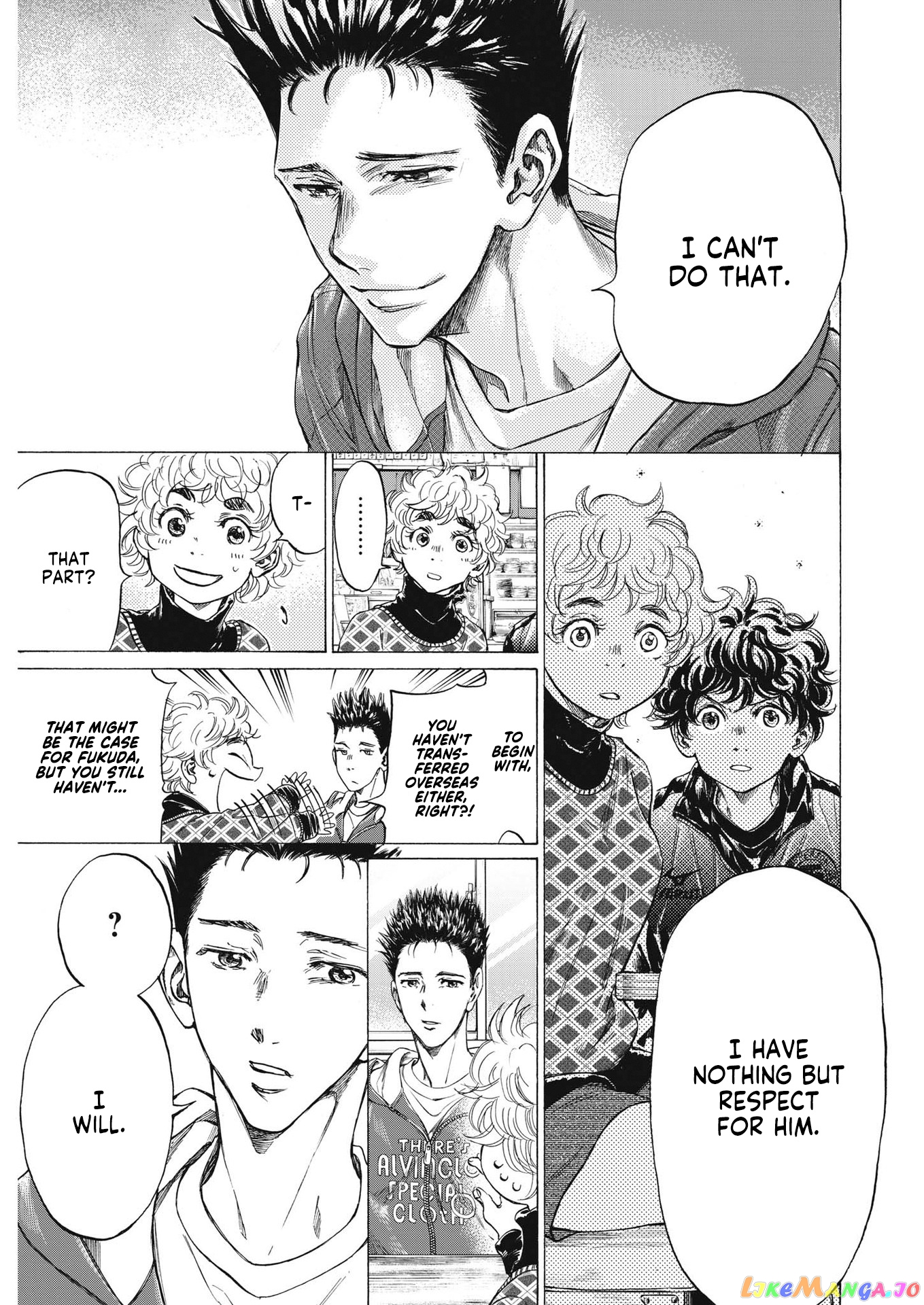 Ao Ashi chapter 291 - page 10