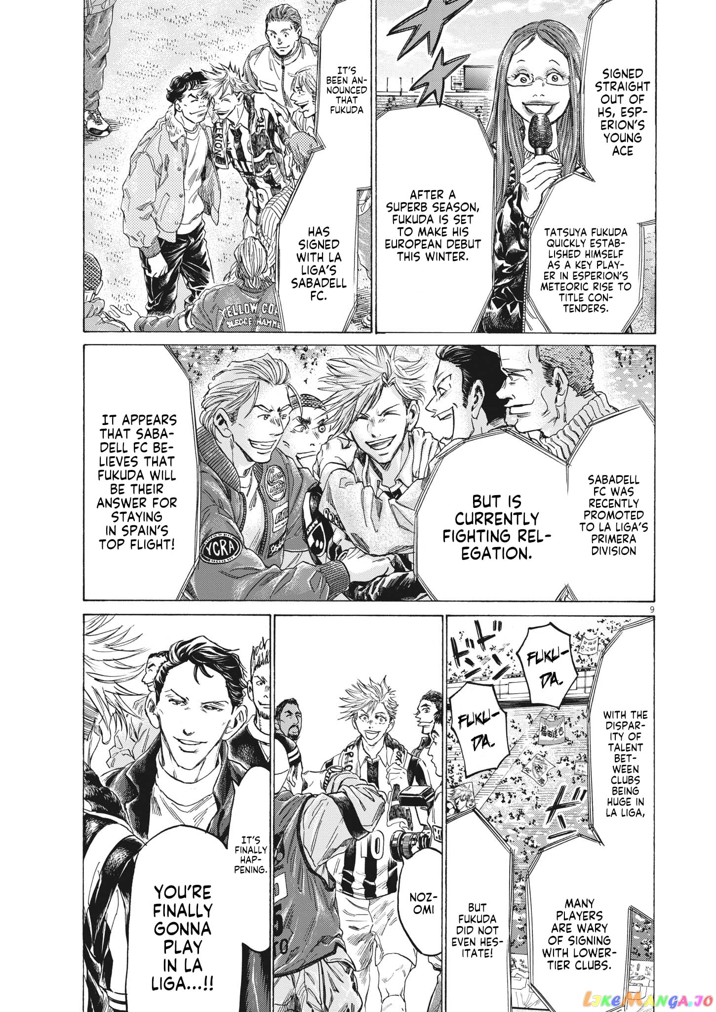 Ao Ashi chapter 316 - page 10