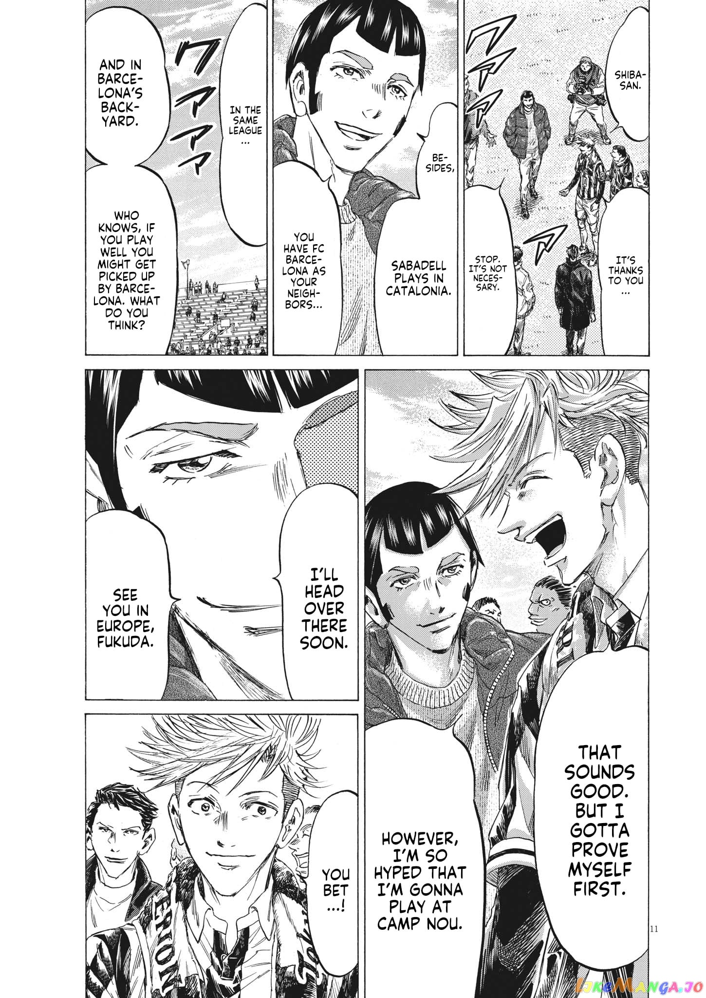 Ao Ashi chapter 316 - page 12