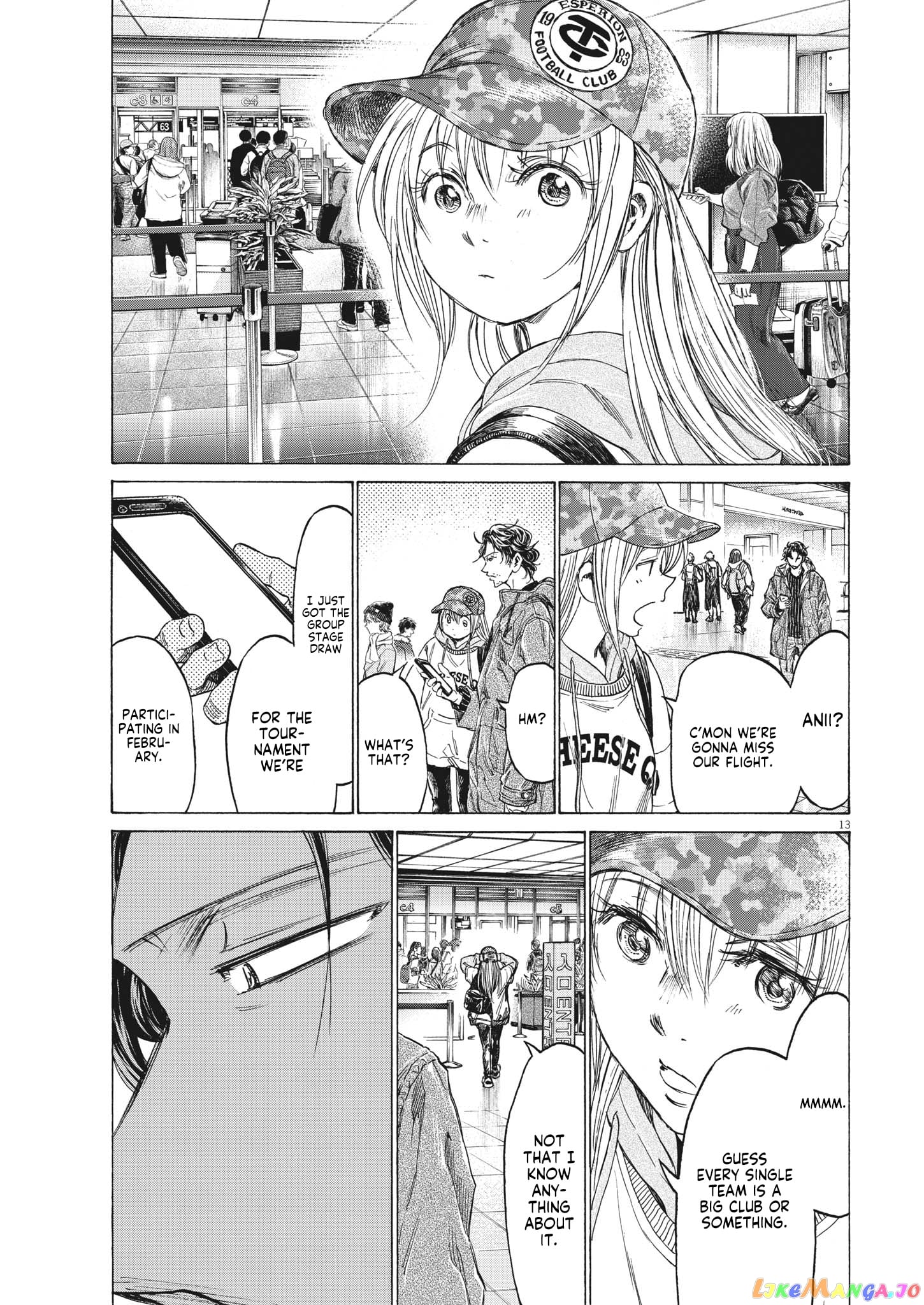 Ao Ashi chapter 316 - page 14