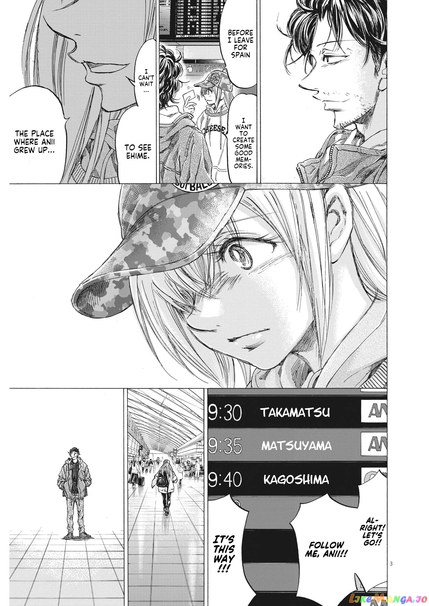 Ao Ashi chapter 316 - page 4