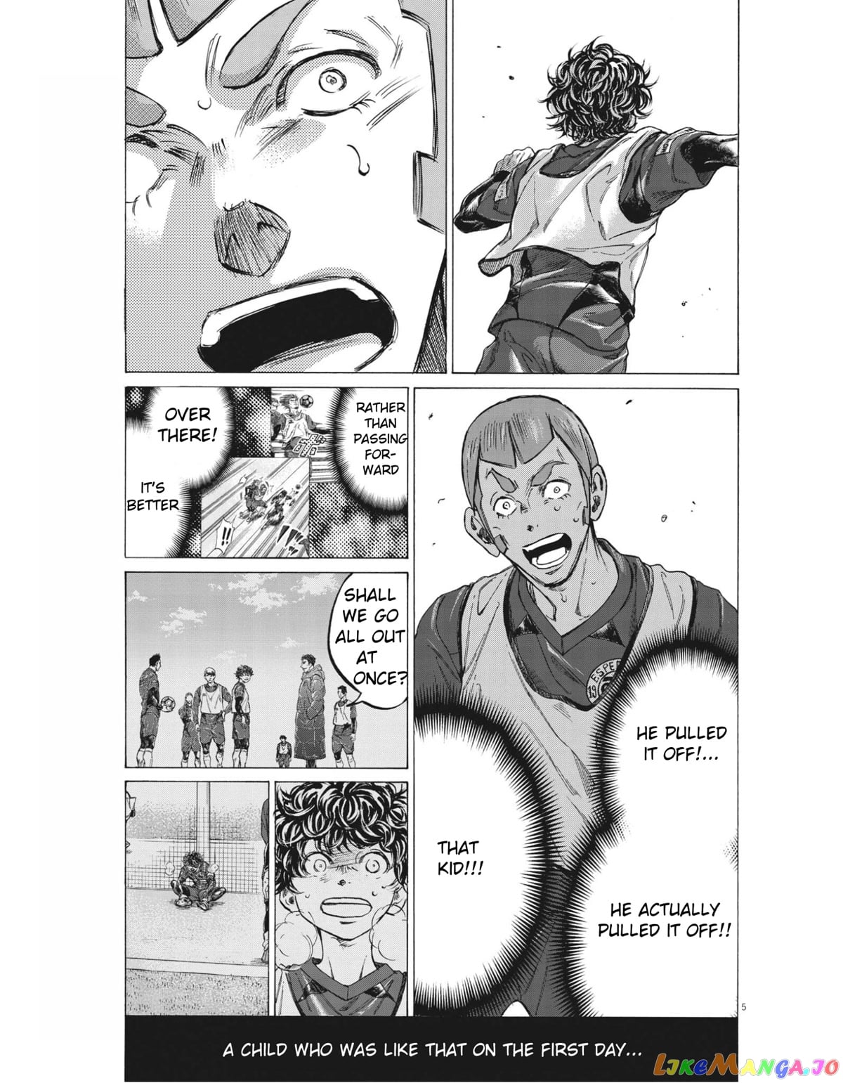 Ao Ashi chapter 306 - page 5