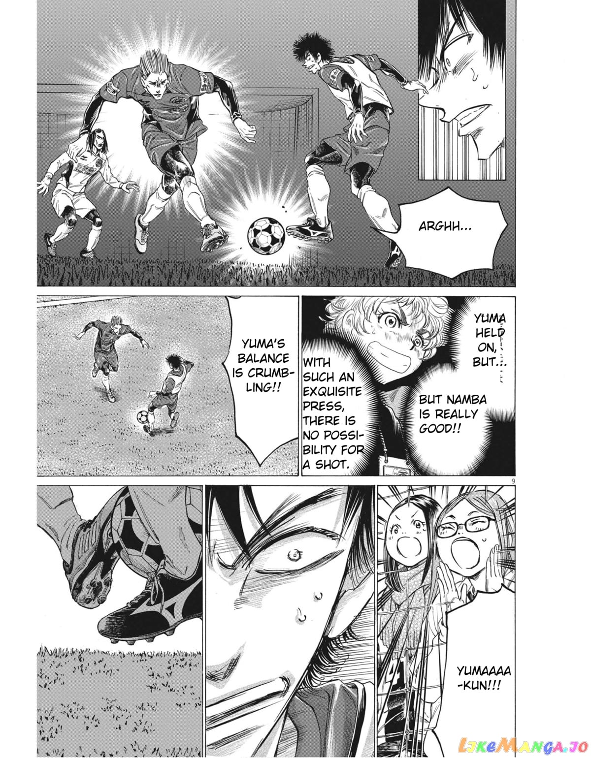Ao Ashi chapter 306 - page 9