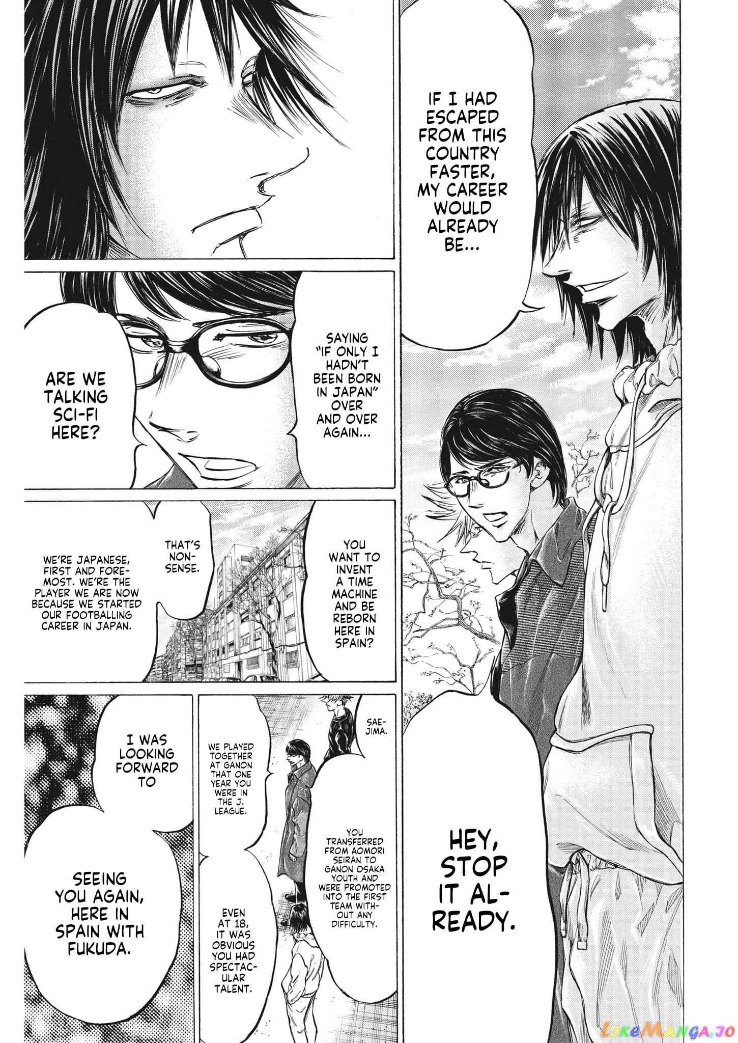 Ao Ashi chapter 329 - page 4