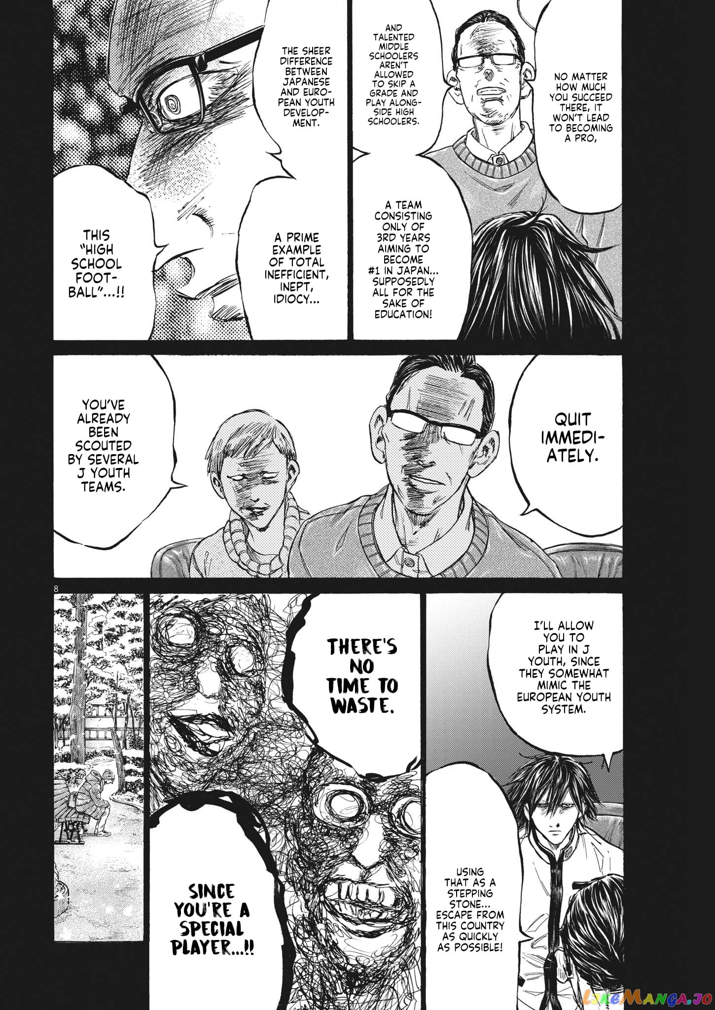 Ao Ashi chapter 329 - page 9