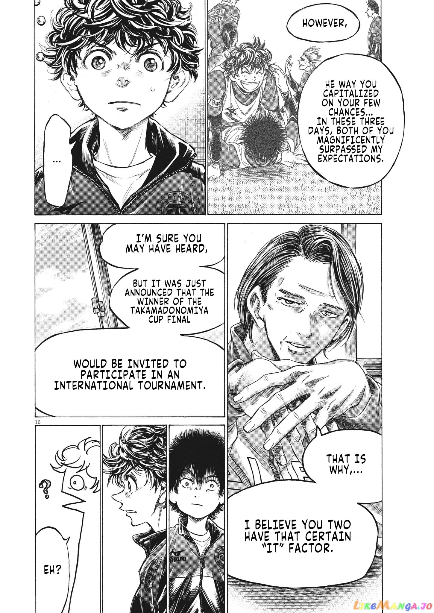 Ao Ashi chapter 308 - page 17