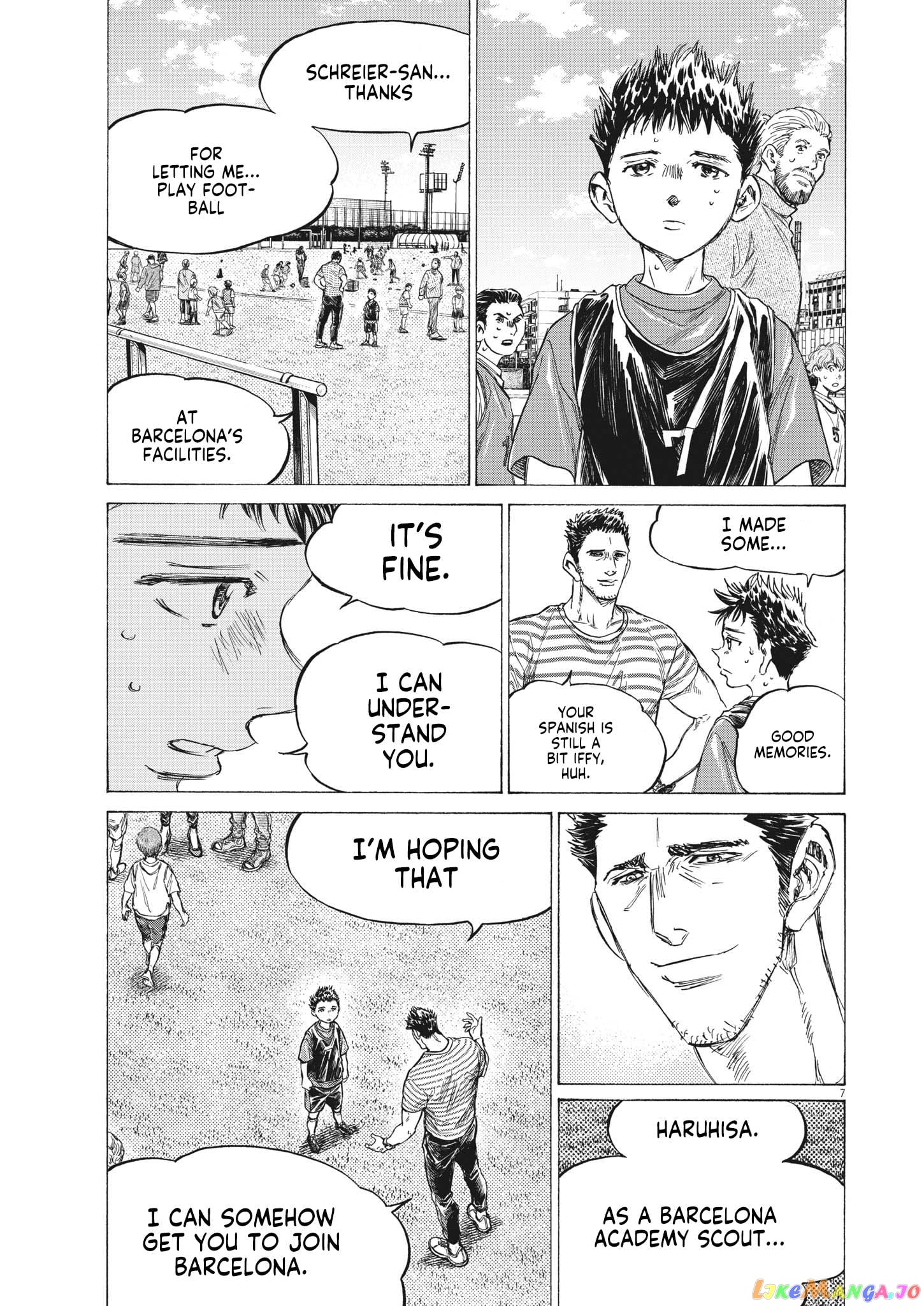 Ao Ashi chapter 330 - page 8