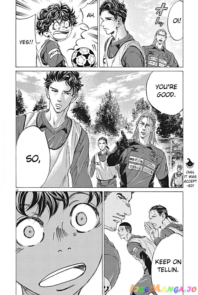 Ao Ashi chapter 294 - page 18