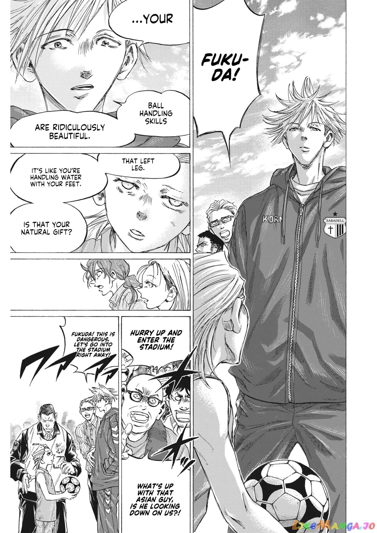 Ao Ashi chapter 331 - page 8