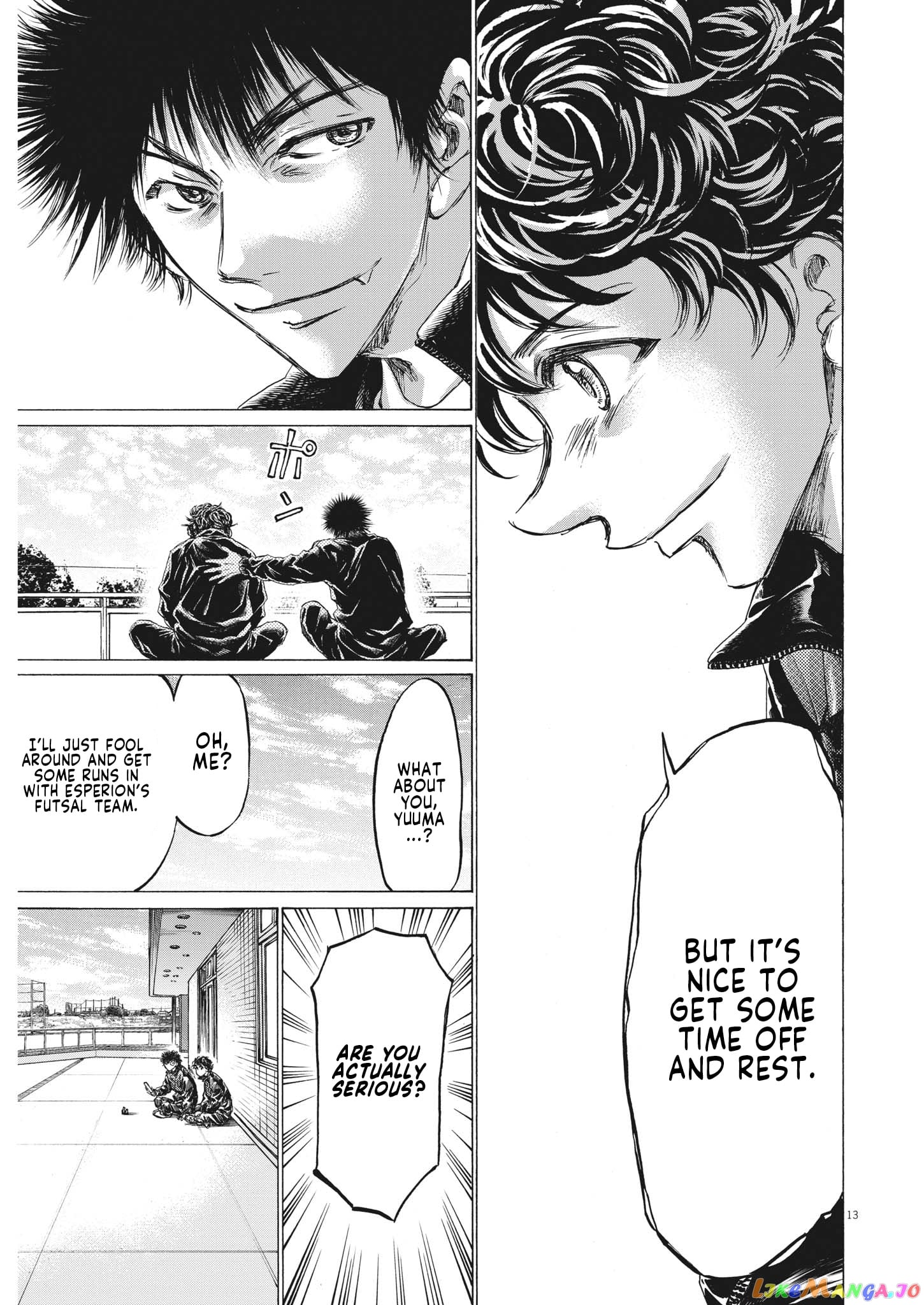 Ao Ashi chapter 310 - page 14