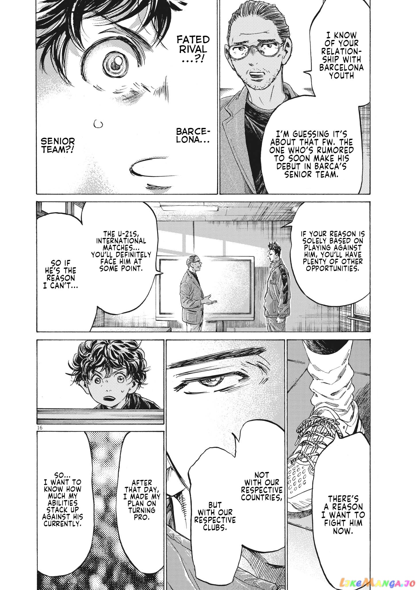 Ao Ashi chapter 310 - page 17