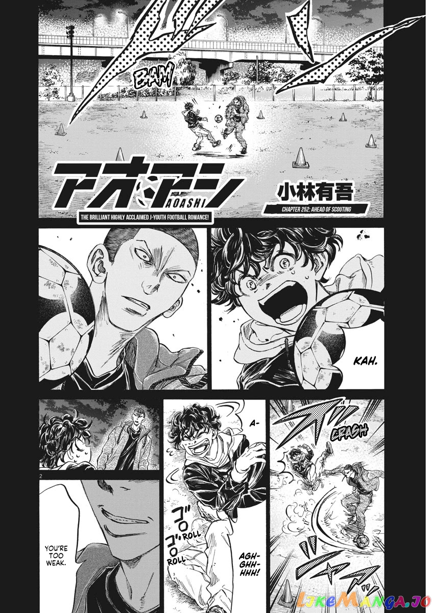 Ao Ashi chapter 252 - page 3