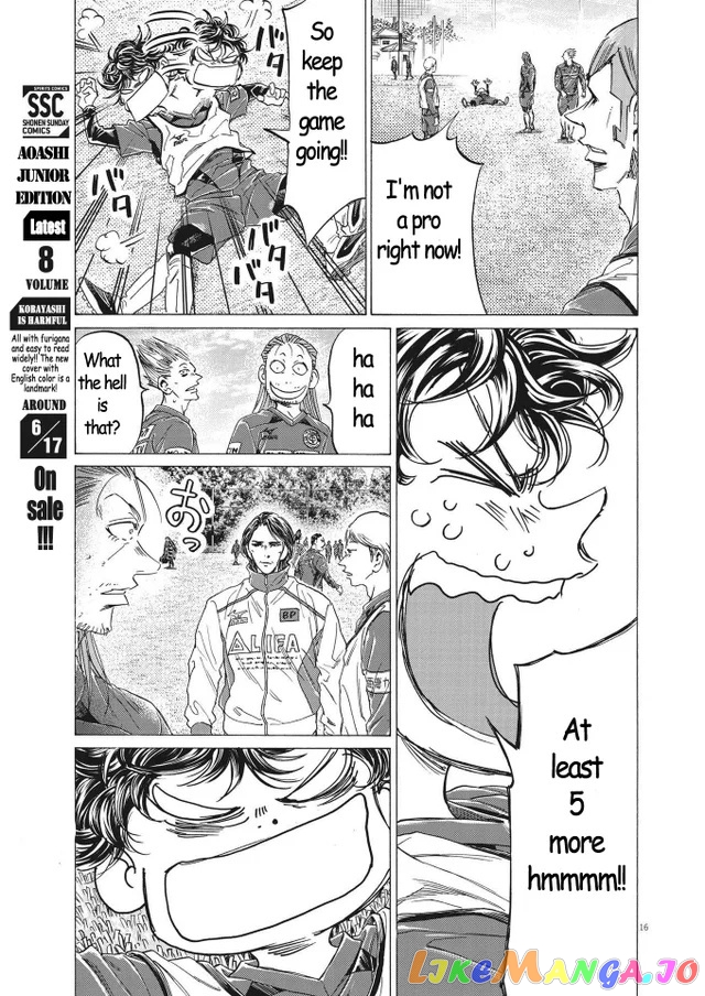 Ao Ashi chapter 296 - page 16