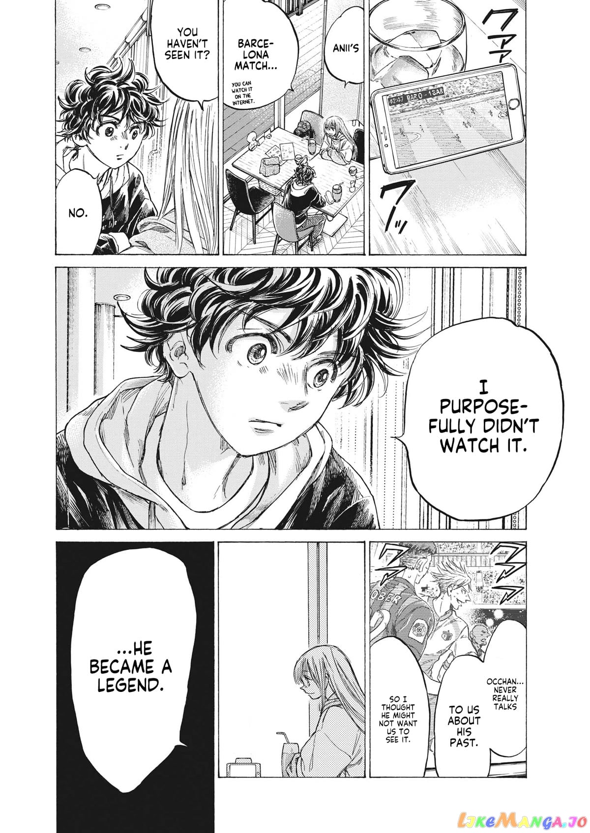 Ao Ashi chapter 333 - page 6