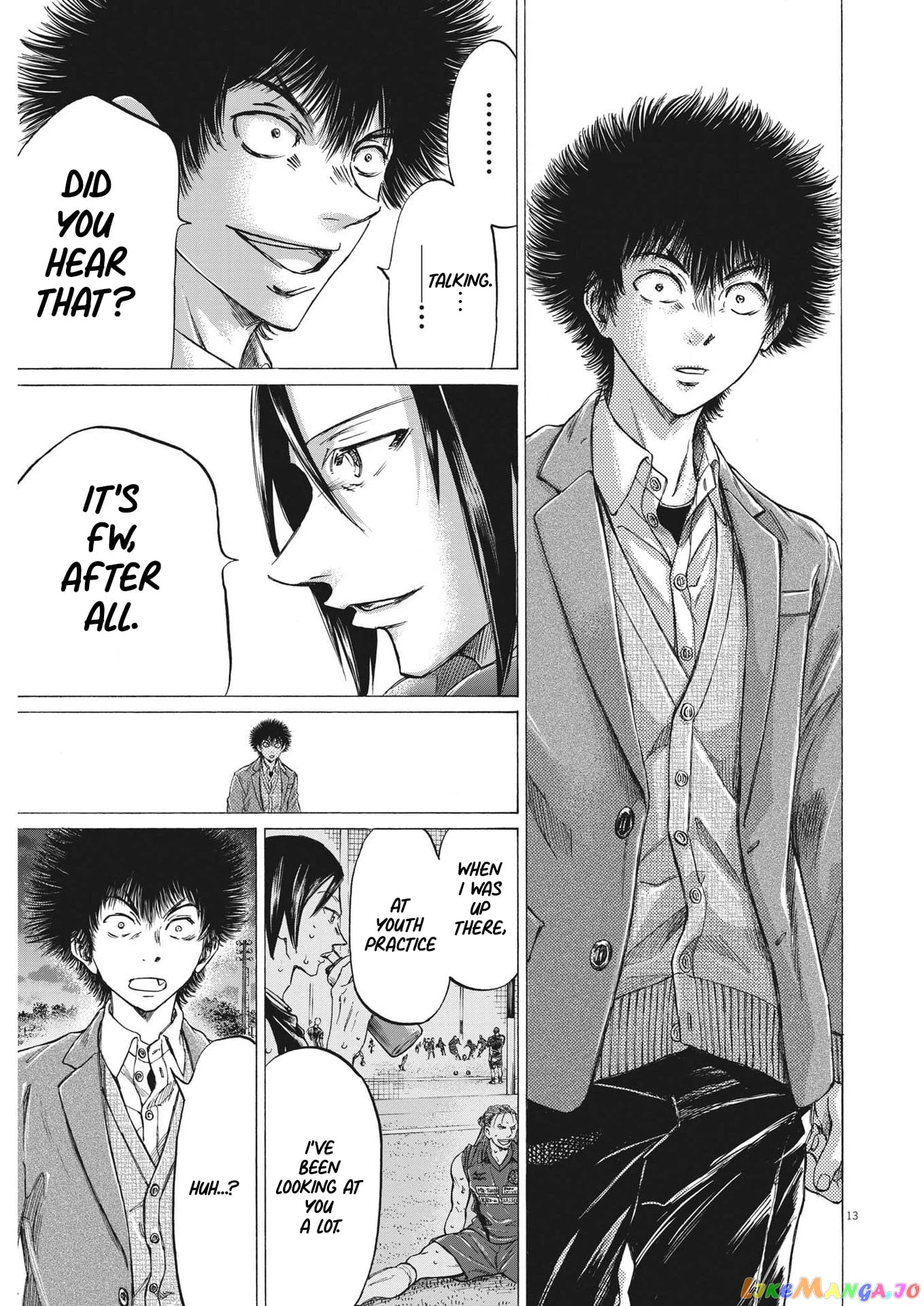 Ao Ashi chapter 299 - page 14