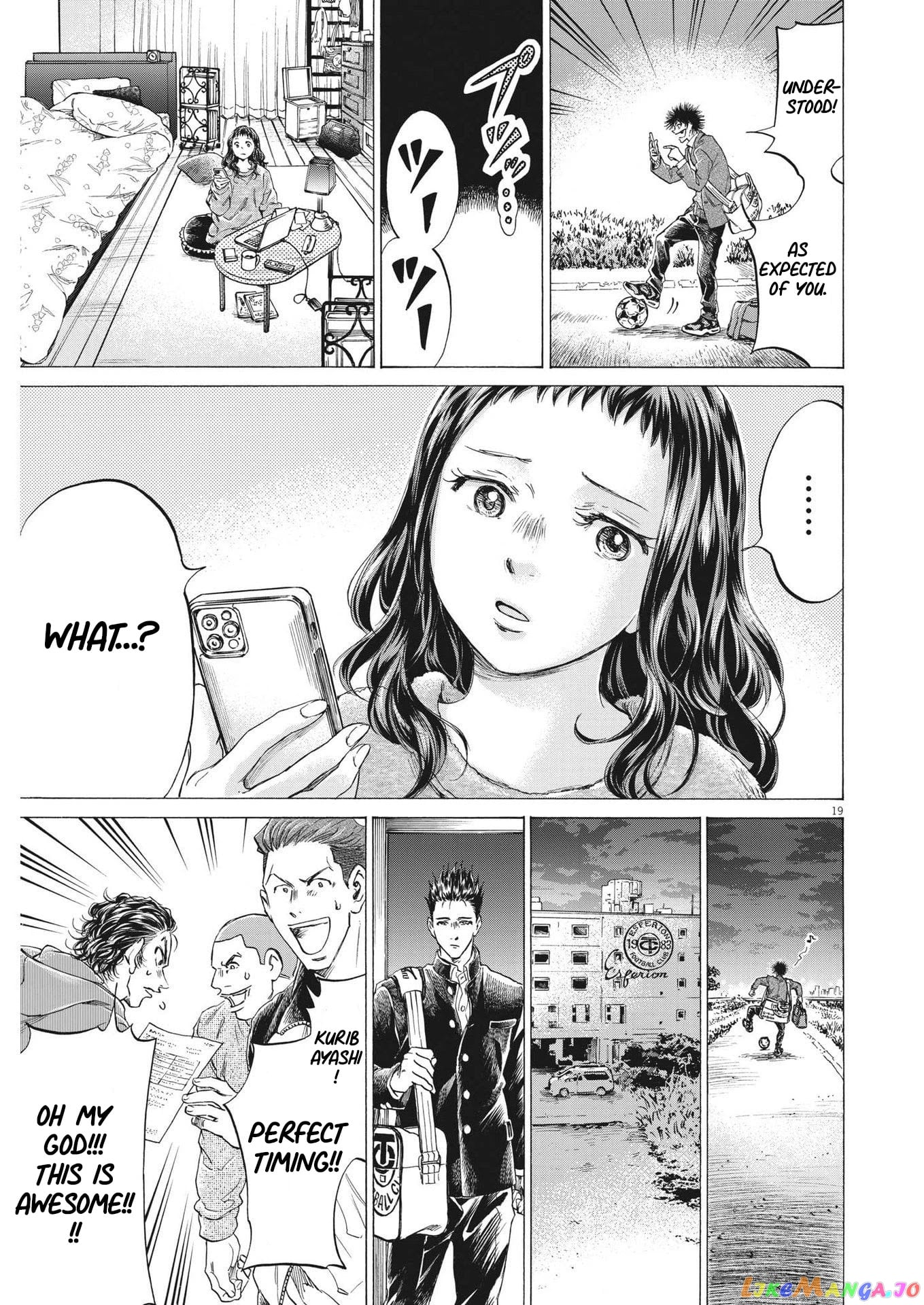Ao Ashi chapter 299 - page 20