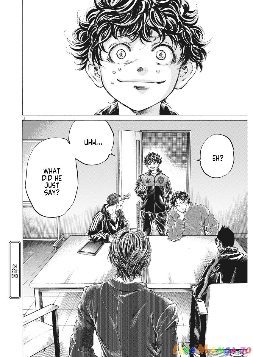 Ao Ashi chapter 281 - page 19