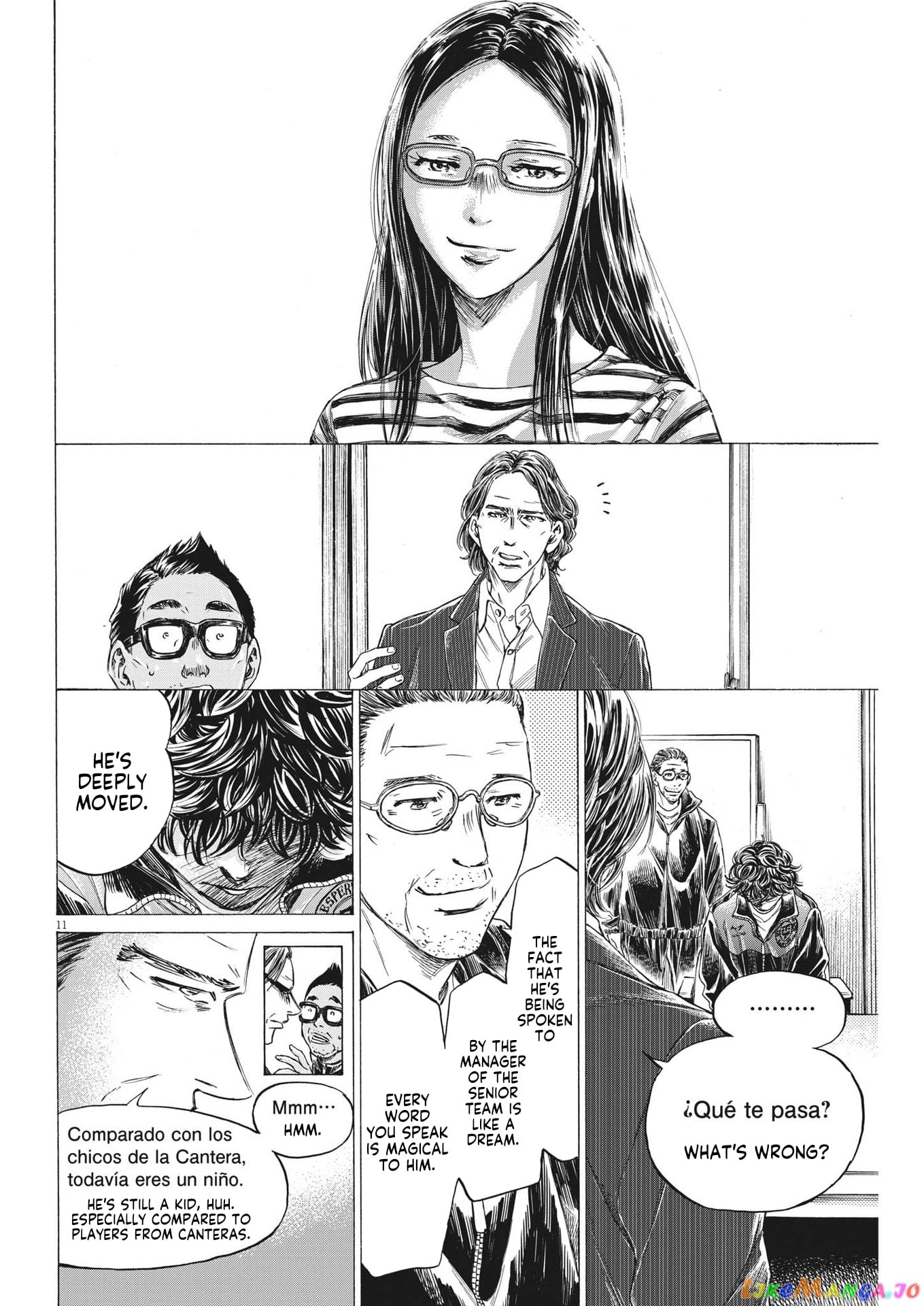 Ao Ashi chapter 282 - page 13
