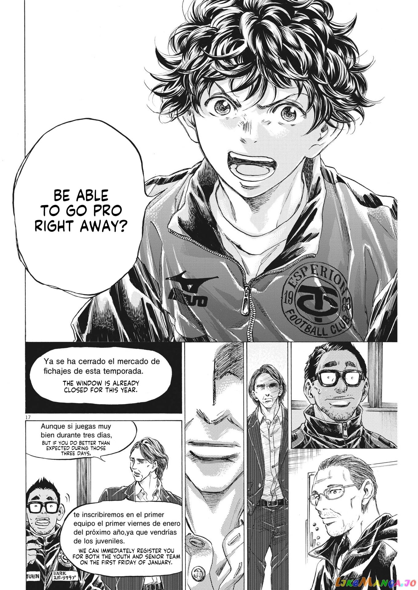 Ao Ashi chapter 282 - page 19